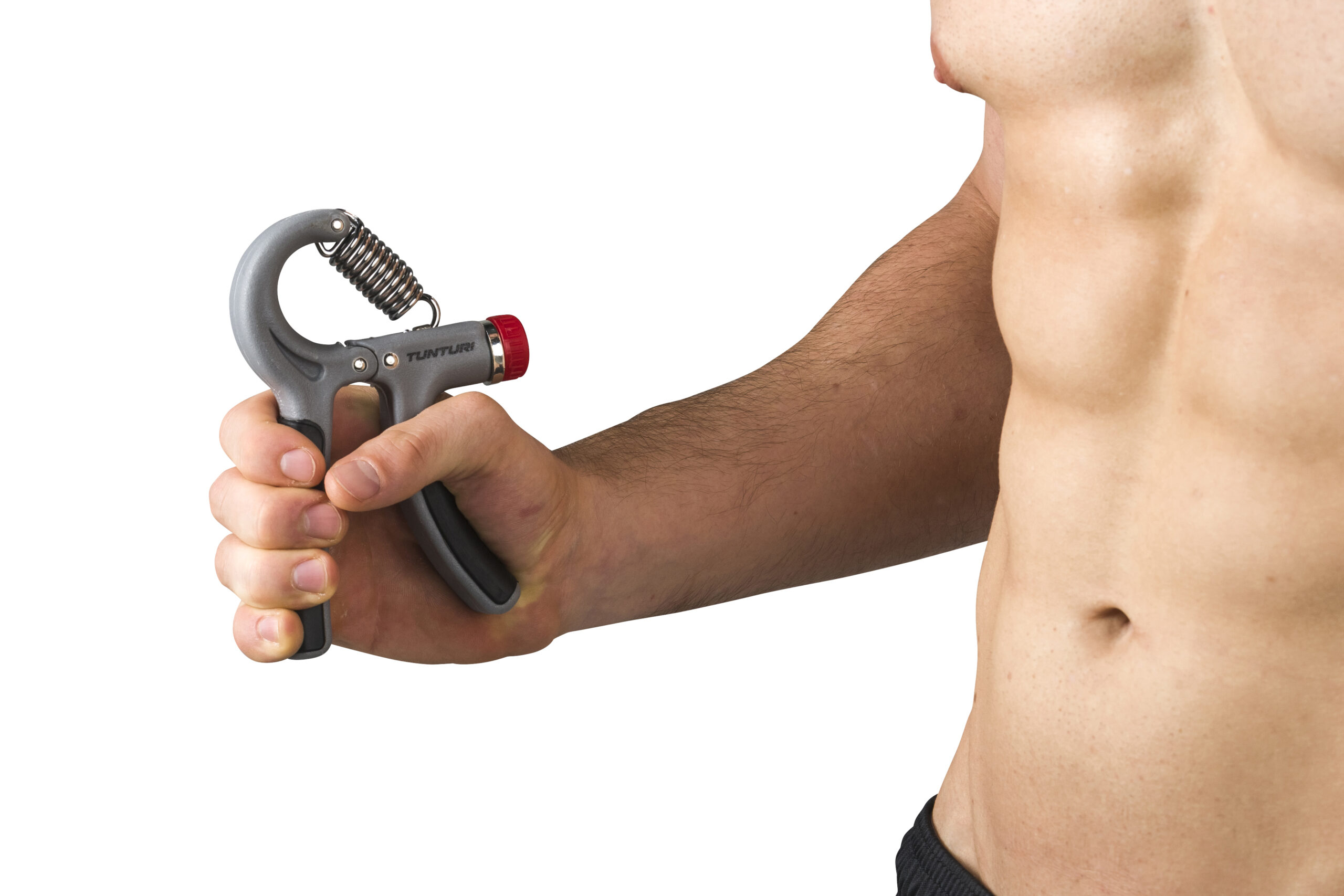 Tunturi Handtrainer - Verstellbarer Handgriff Heavy - Grau Tunturi Handtrainer - Verstellbarer Handgriff Heavy - Grau