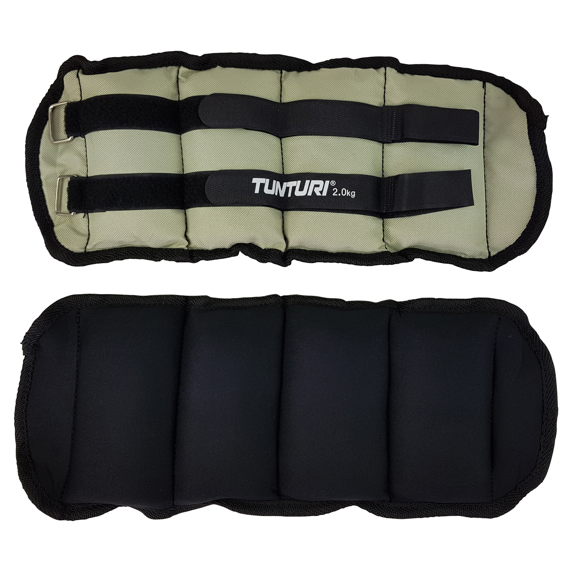 Tunturi Knöchelbandage - Arm-/Bein-Gewichte 2,0kg - Grau Tunturi Knöchelbandage - Arm-/Bein-Gewichte 2,0kg - Grau