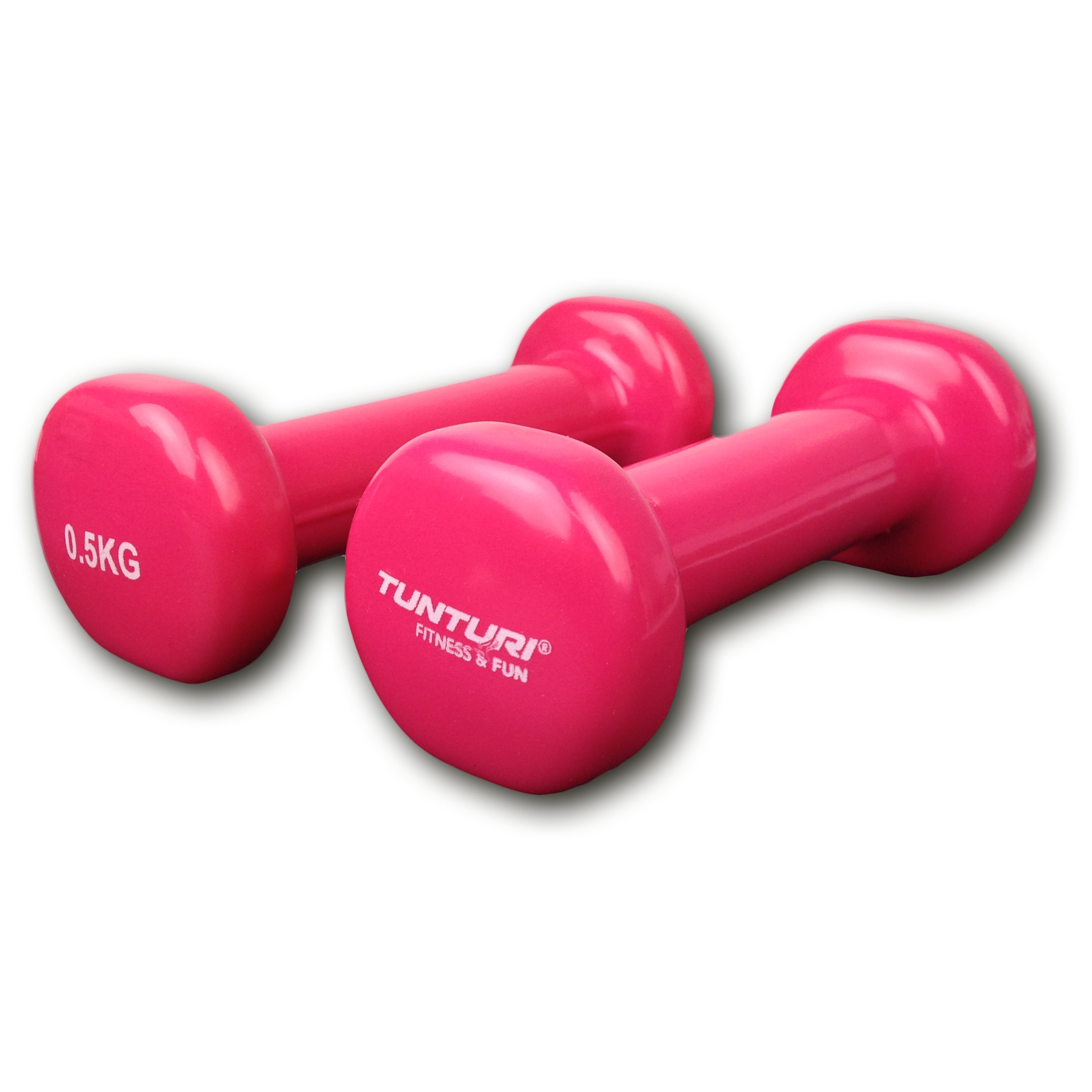 Tunturi Kurzhantel-Set - 2 x 0,5 kg - Rosa Tunturi Kurzhantel-Set - 2 x 0,5 kg - Rosa