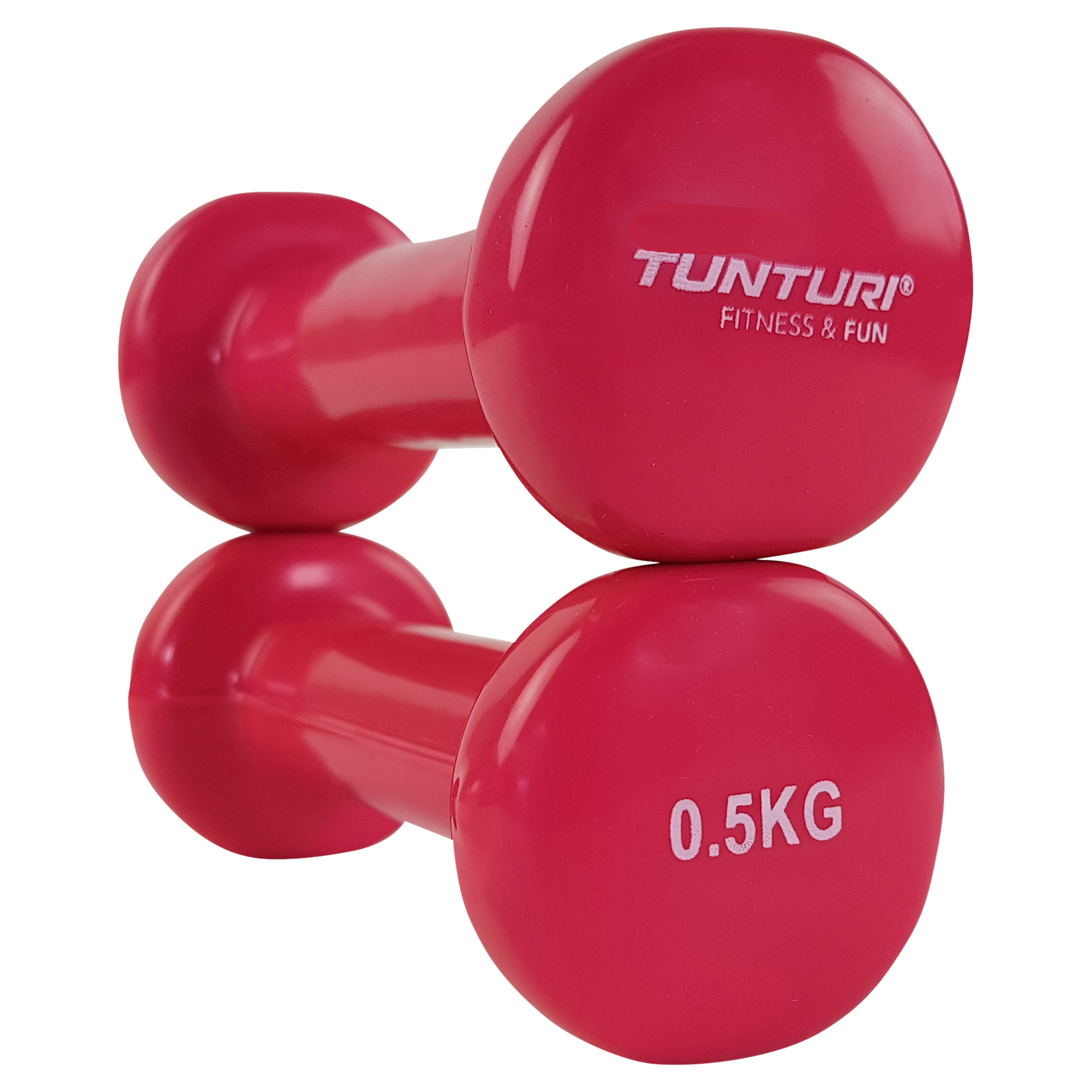 Tunturi Kurzhantel-Set - 2 x 0,5 kg - Rosa Tunturi Kurzhantel-Set - 2 x 0,5 kg - Rosa