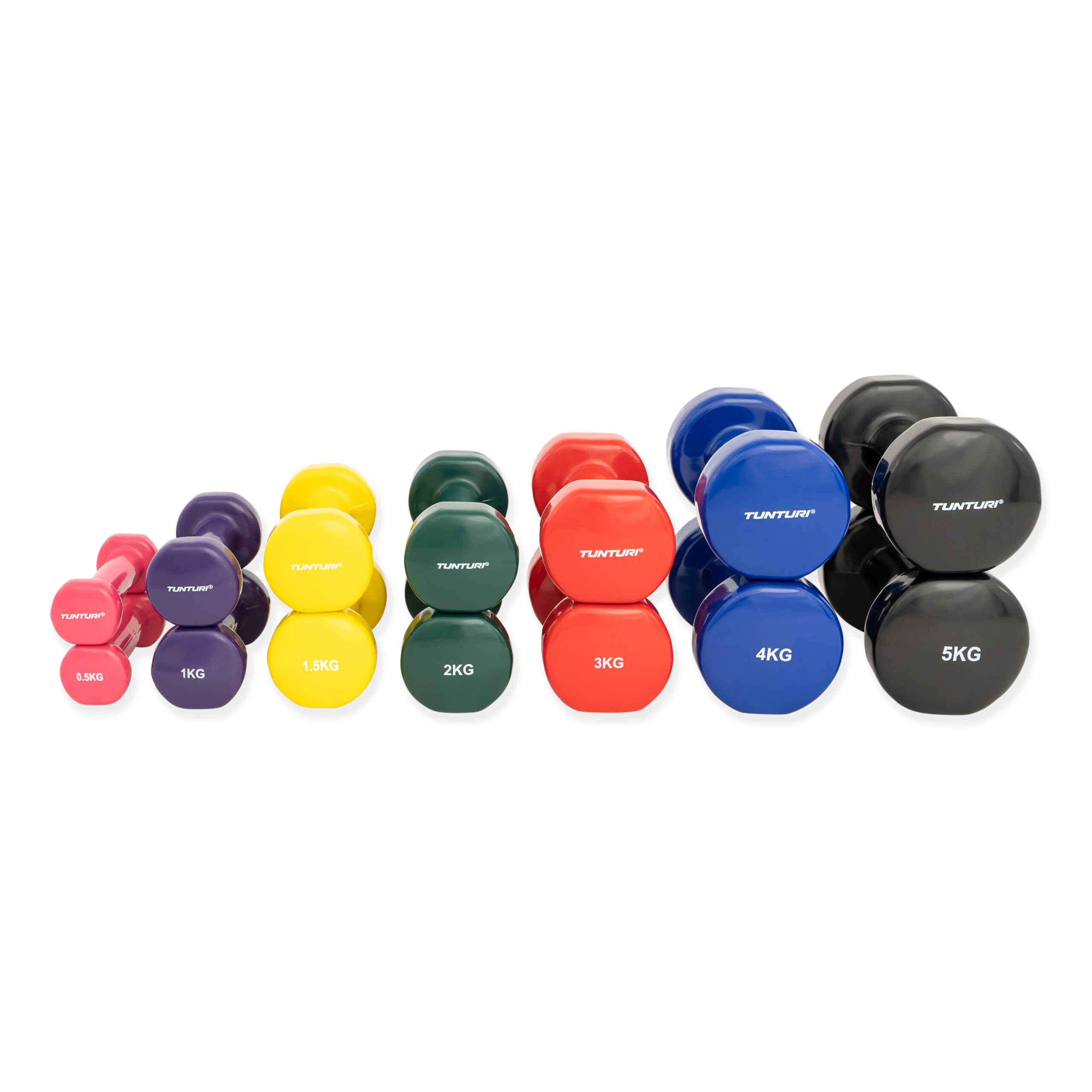 Tunturi Kurzhantel-Set - 2 x 0,5 kg - Rosa Tunturi Kurzhantel-Set - 2 x 0,5 kg - Rosa
