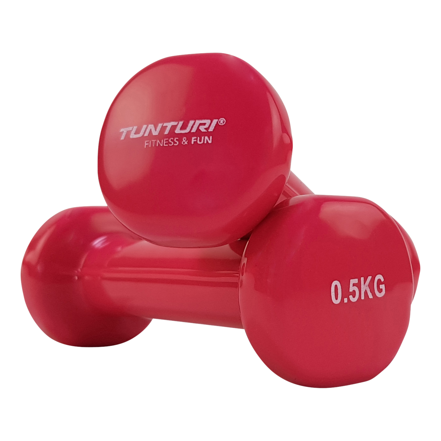 Tunturi Kurzhantel-Set - 2 x 0,5 kg - Rosa Tunturi Kurzhantel-Set - 2 x 0,5 kg - Rosa