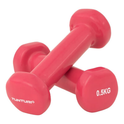 Tunturi Kurzhantel-Set - 2 x 0,5 kg - Rosa