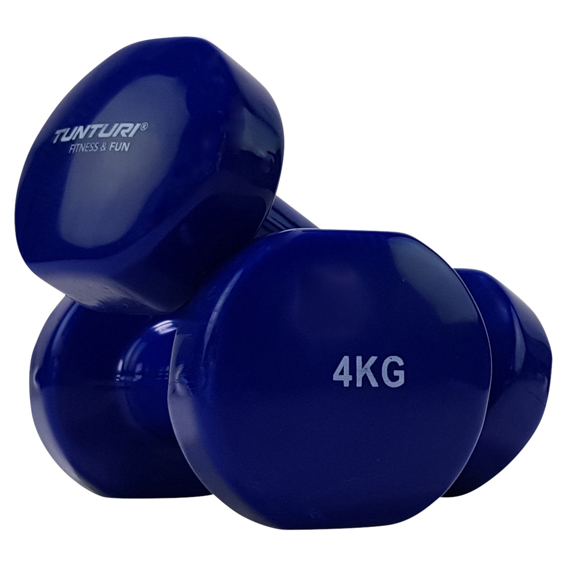 Tunturi Kurzhantel-Set - 2 x 4,0 kg - Blau Tunturi Kurzhantel-Set - 2 x 4,0 kg - Blau