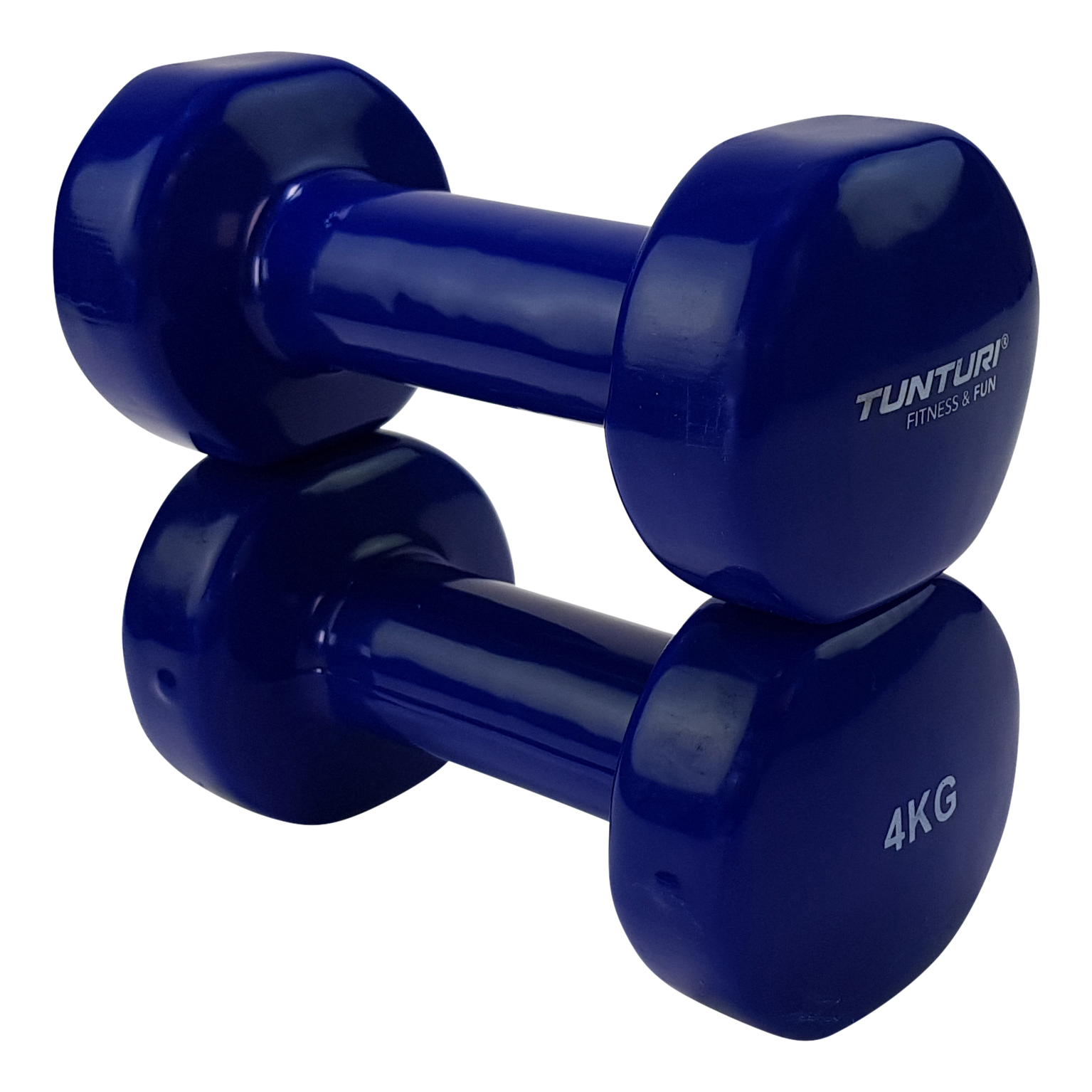 Tunturi Kurzhantel-Set - 2 x 4,0 kg - Blau Tunturi Kurzhantel-Set - 2 x 4,0 kg - Blau