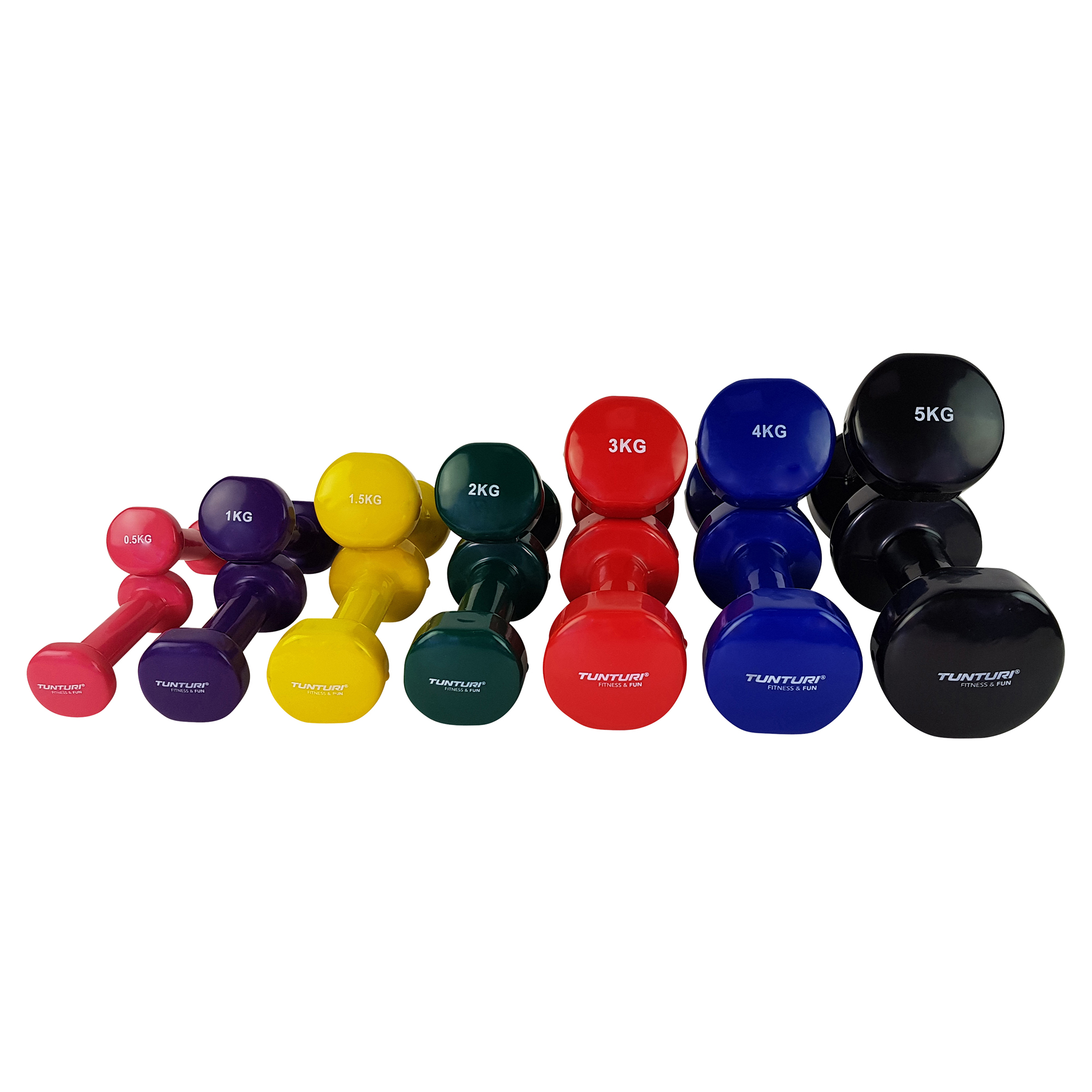Tunturi Kurzhantel-Set - 2 x 4,0 kg - Blau Tunturi Kurzhantel-Set - 2 x 4,0 kg - Blau