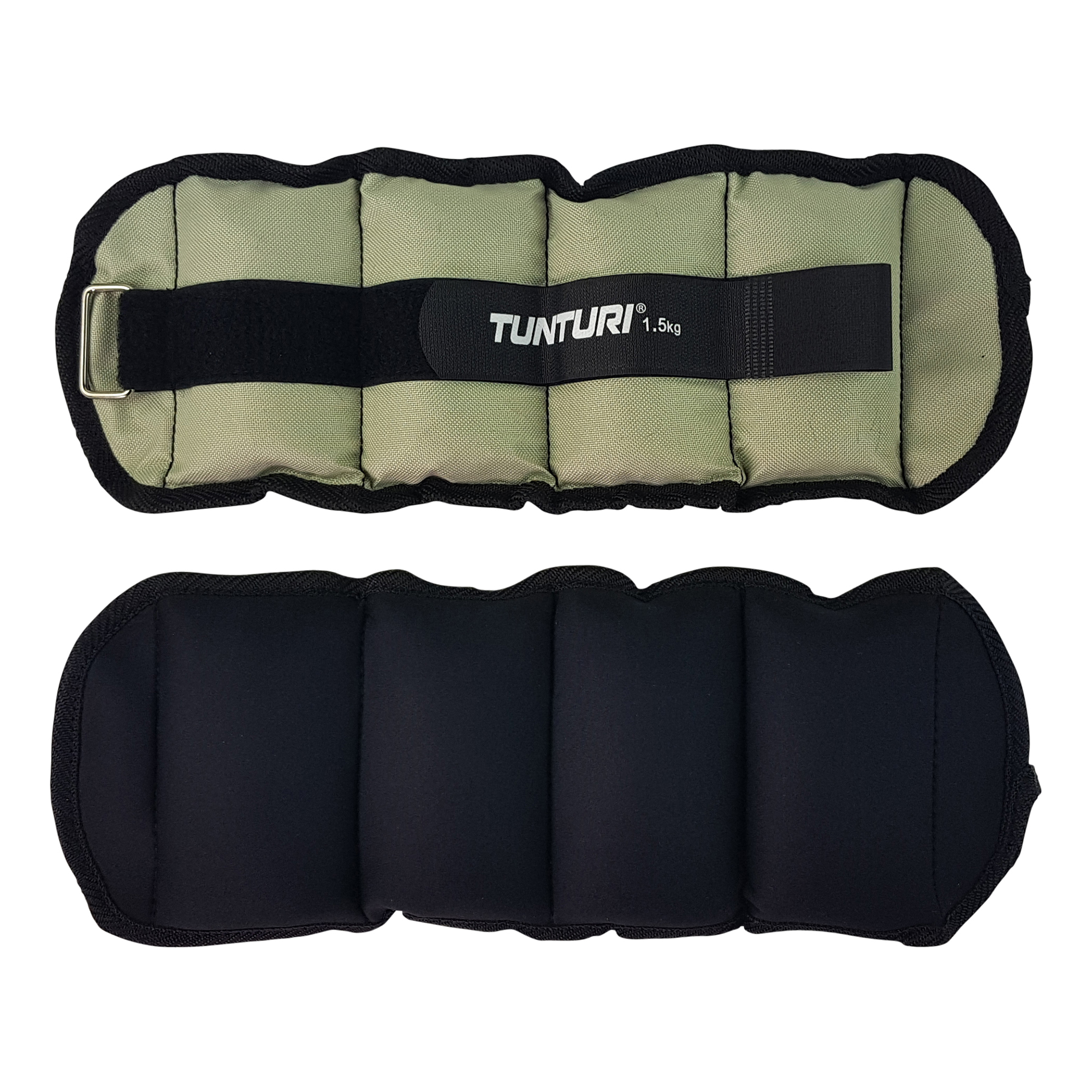 Tunturi Knöchelbandage - Arm-/Bein-Gewichte 1.5kg - Grau Tunturi Knöchelbandage - Arm-/Bein-Gewichte 1.5kg - Grau