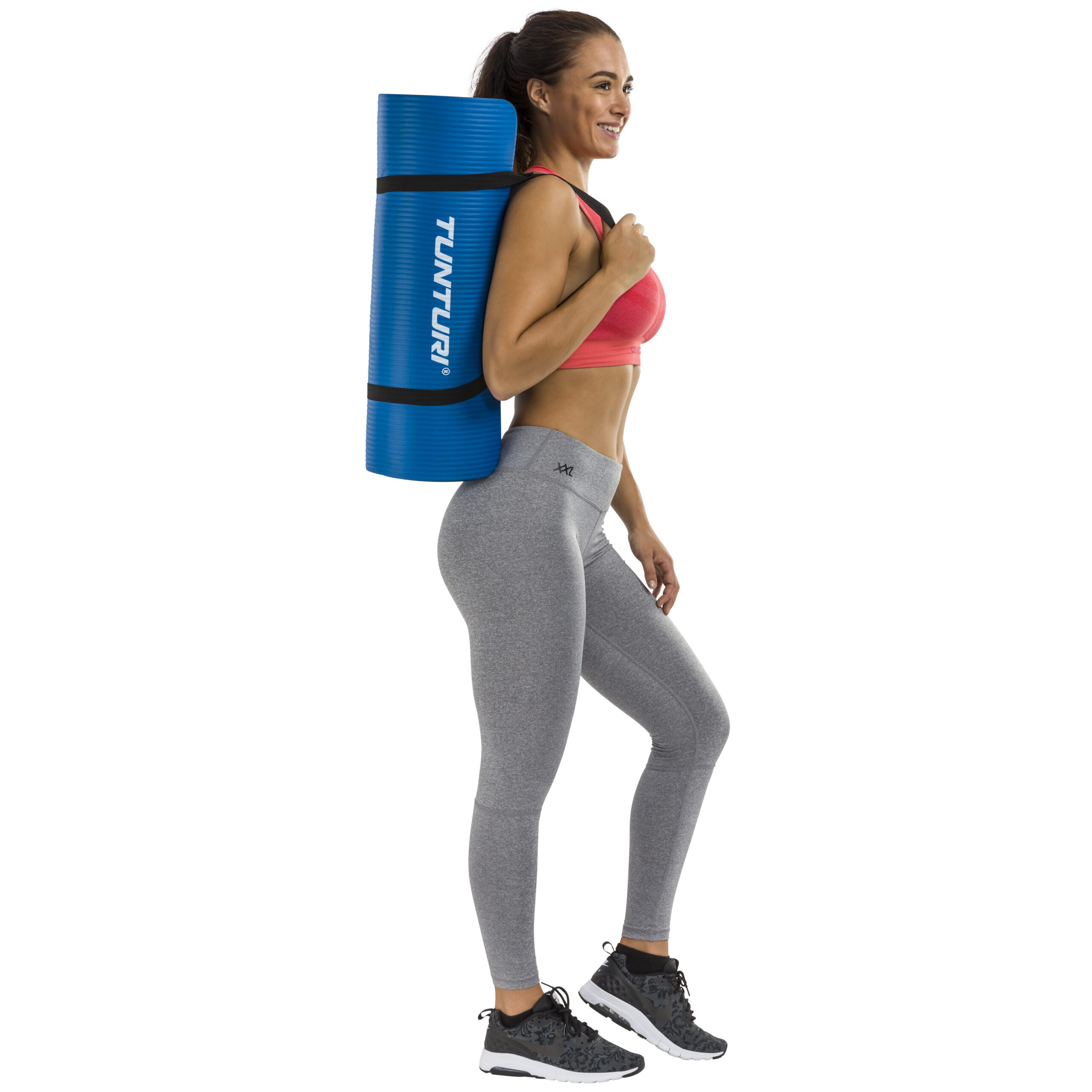 Tunturi Fitnessmatte - NBR Yogamatte 180x60x1.5cm - Blau Tunturi Fitnessmatte - NBR Yogamatte 180x60x1.5cm - Blau