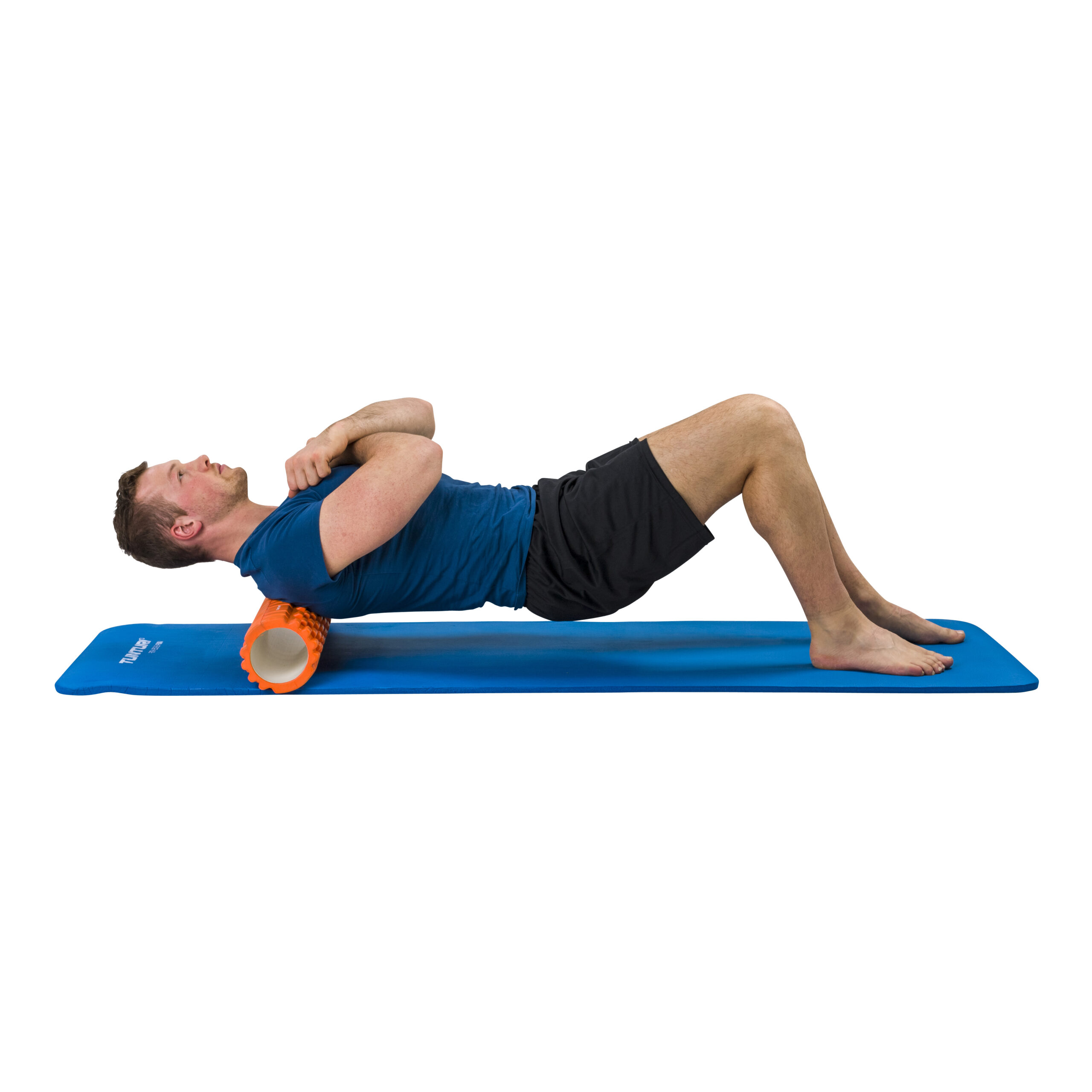 Tunturi Fitnessmatte - NBR Yogamatte 180x60x1.5cm - Blau Tunturi Fitnessmatte - NBR Yogamatte 180x60x1.5cm - Blau