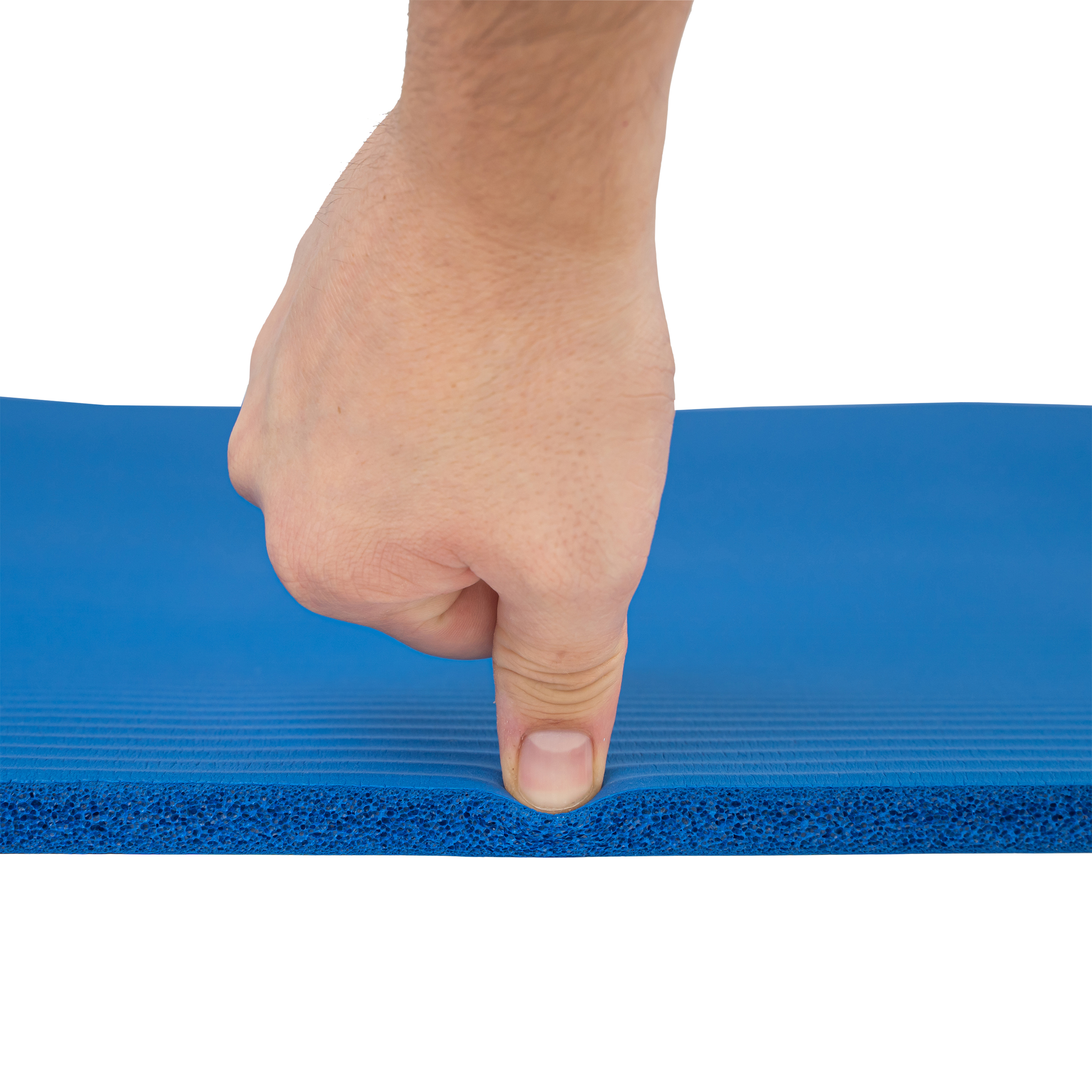 Tunturi Fitnessmatte - NBR Yogamatte 180x60x1.5cm - Blau Tunturi Fitnessmatte - NBR Yogamatte 180x60x1.5cm - Blau