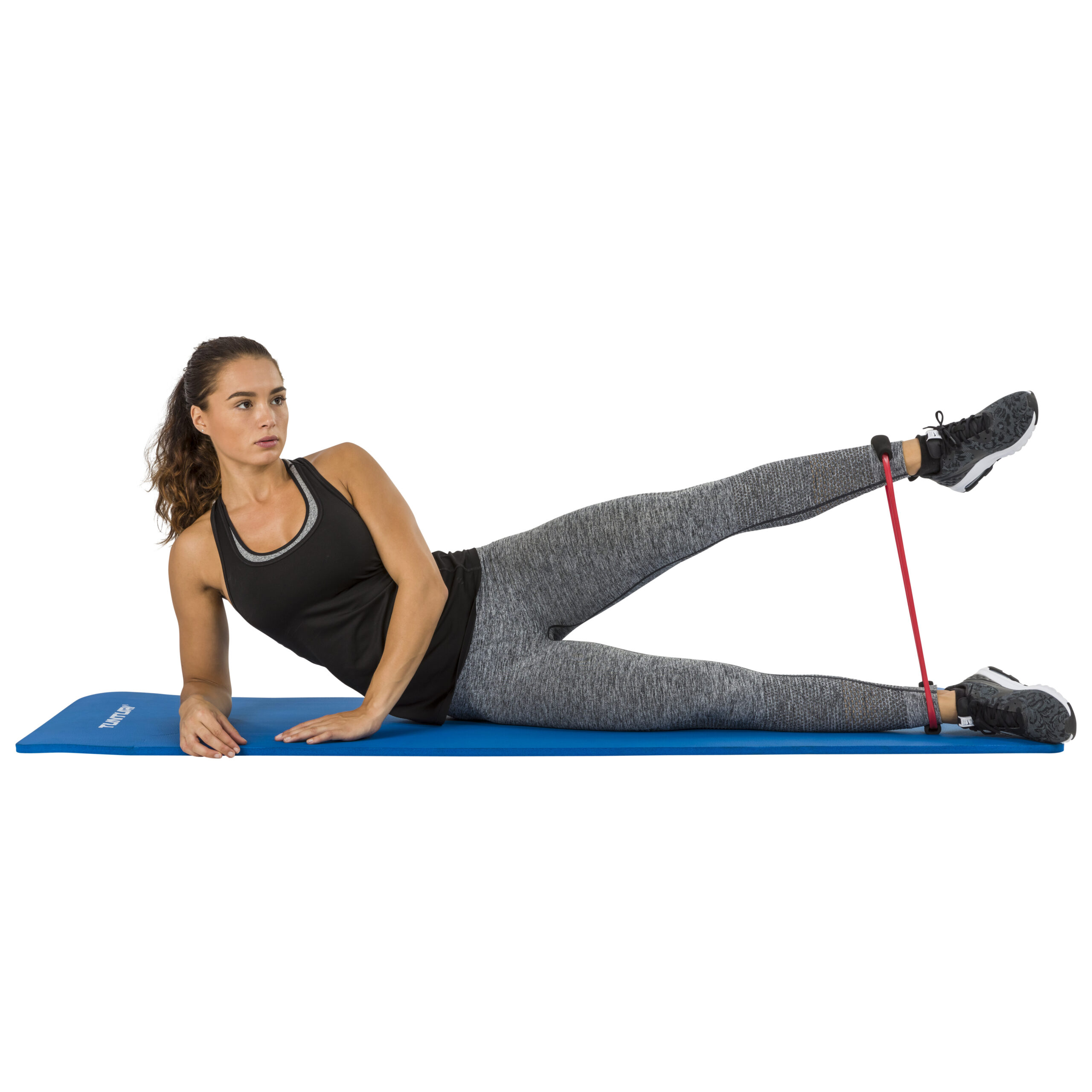 Tunturi Fitnessmatte - NBR Yogamatte 180x60x1.5cm - Blau Tunturi Fitnessmatte - NBR Yogamatte 180x60x1.5cm - Blau