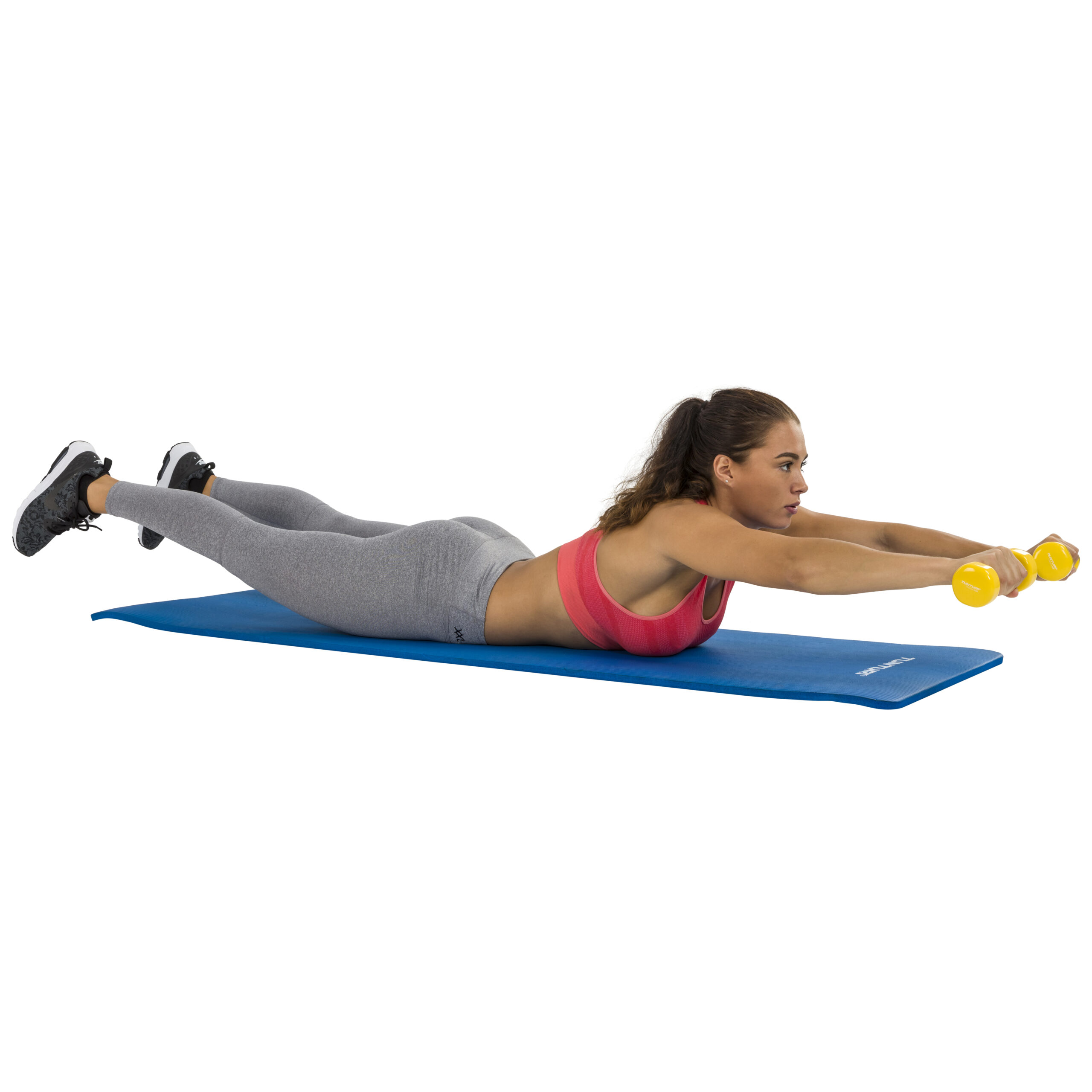 Tunturi Fitnessmatte - NBR Yogamatte 180x60x1.5cm - Blau Tunturi Fitnessmatte - NBR Yogamatte 180x60x1.5cm - Blau