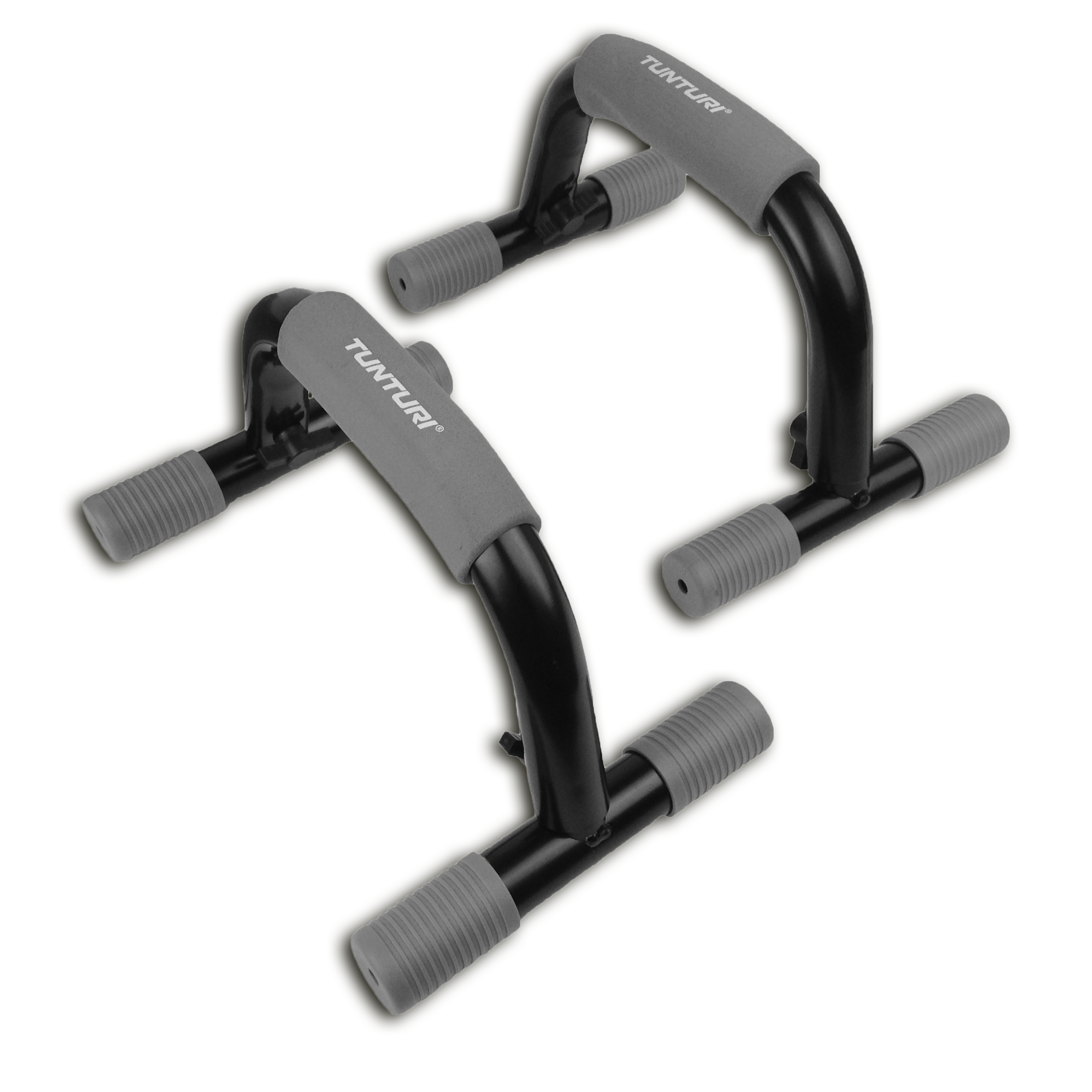 Tunturi Liegestützgriffe - Parallettes - Push-up Bar - Schwarz Tunturi Liegestützgriffe - Parallettes - Push-up Bar - Schwarz