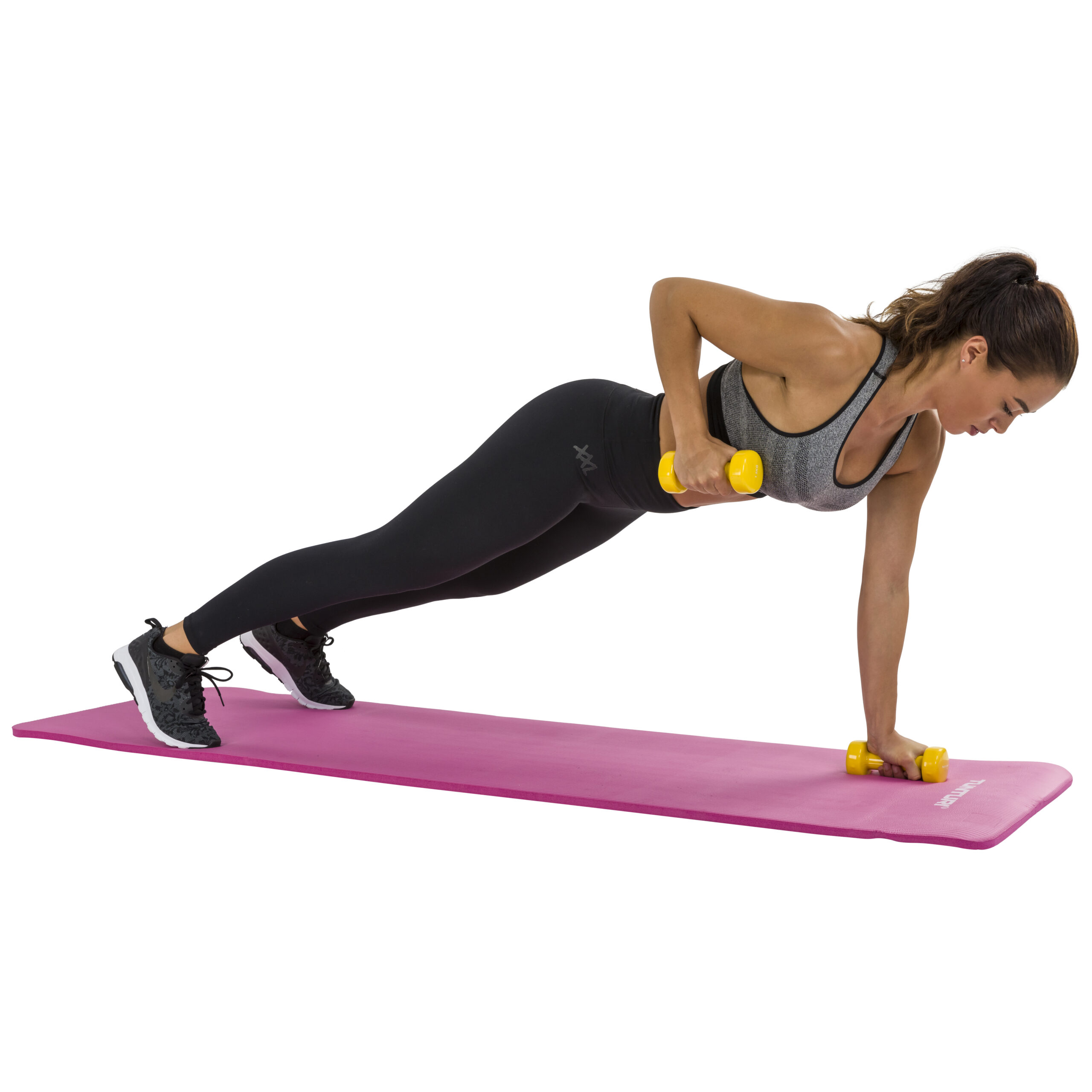 Tunturi Fitnessmatte - NBR 180x60x1.5 cm - Rosa Tunturi Fitnessmatte - NBR 180x60x1.5 cm - Rosa