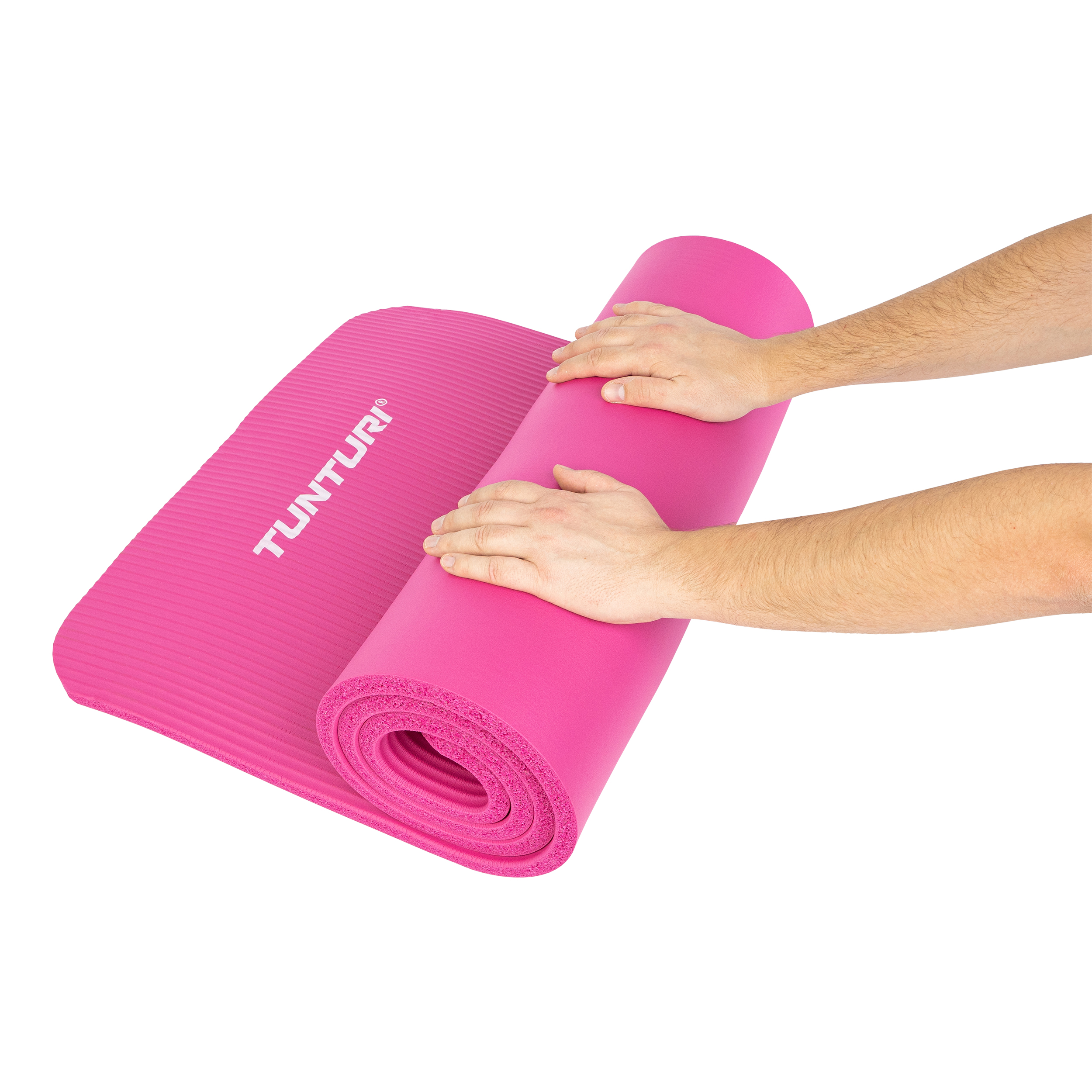 Tunturi Fitnessmatte - NBR 180x60x1.5 cm - Rosa Tunturi Fitnessmatte - NBR 180x60x1.5 cm - Rosa