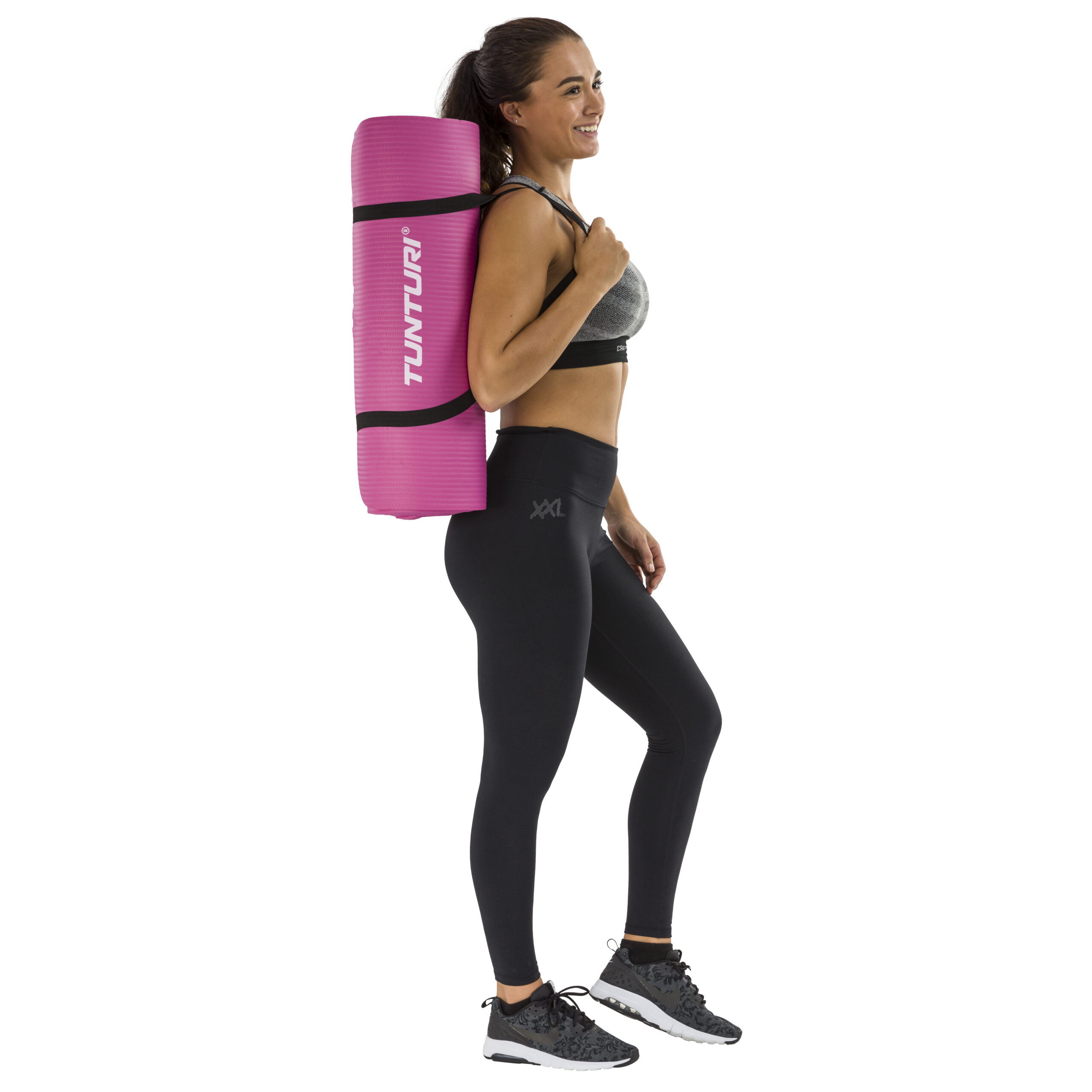 Tunturi Fitnessmatte - NBR 180x60x1.5 cm - Rosa Tunturi Fitnessmatte - NBR 180x60x1.5 cm - Rosa