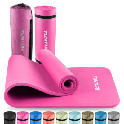 Tunturi Fitnessmatte - NBR 180x60x1.5 cm - Rosa Tunturi Fitnessmatte - NBR 180x60x1.5 cm - Rosa