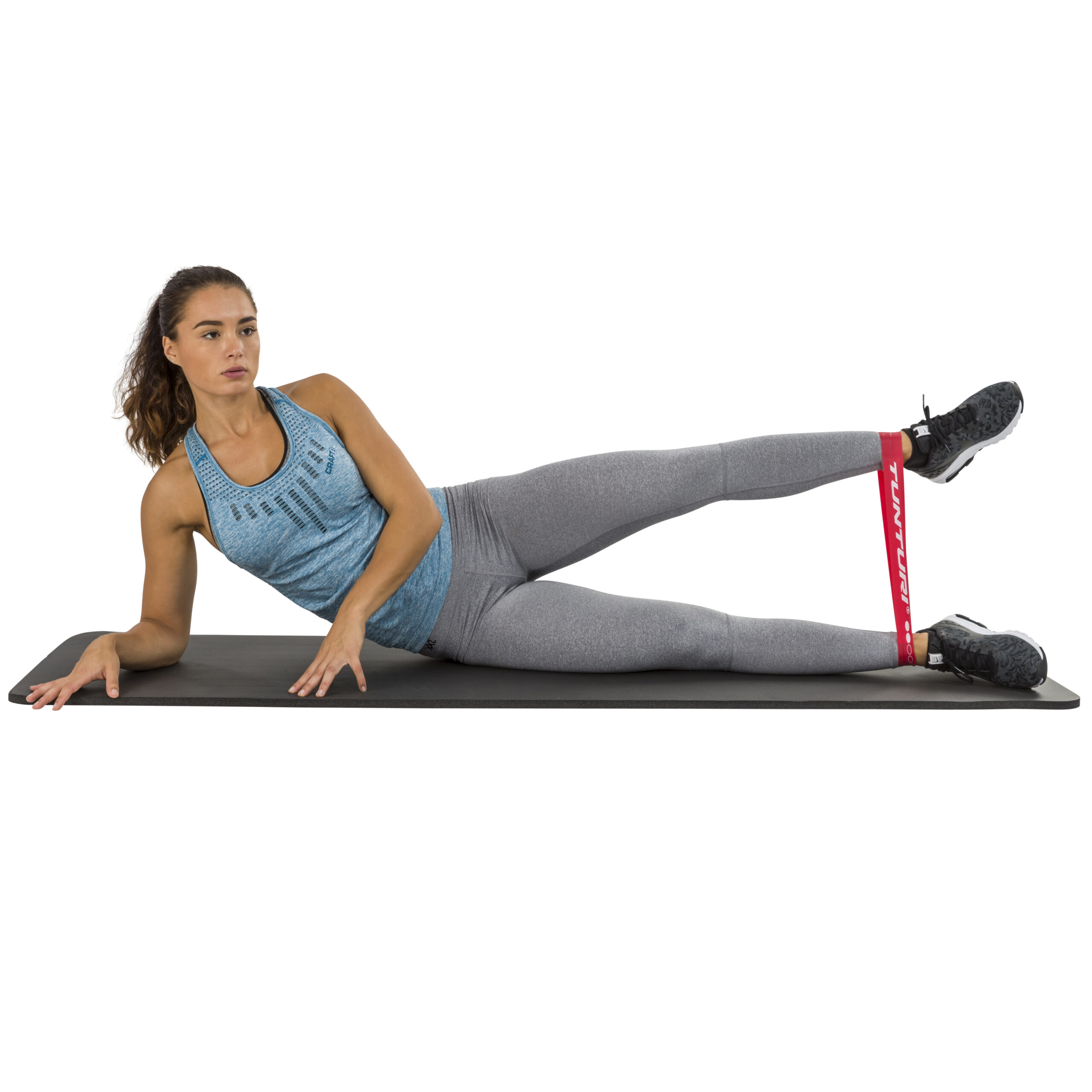 Tunturi Fitnessmatte - NBR Black 180x60x1.5 cm - Schwarz Tunturi Fitnessmatte - NBR Black 180x60x1.5 cm - Schwarz