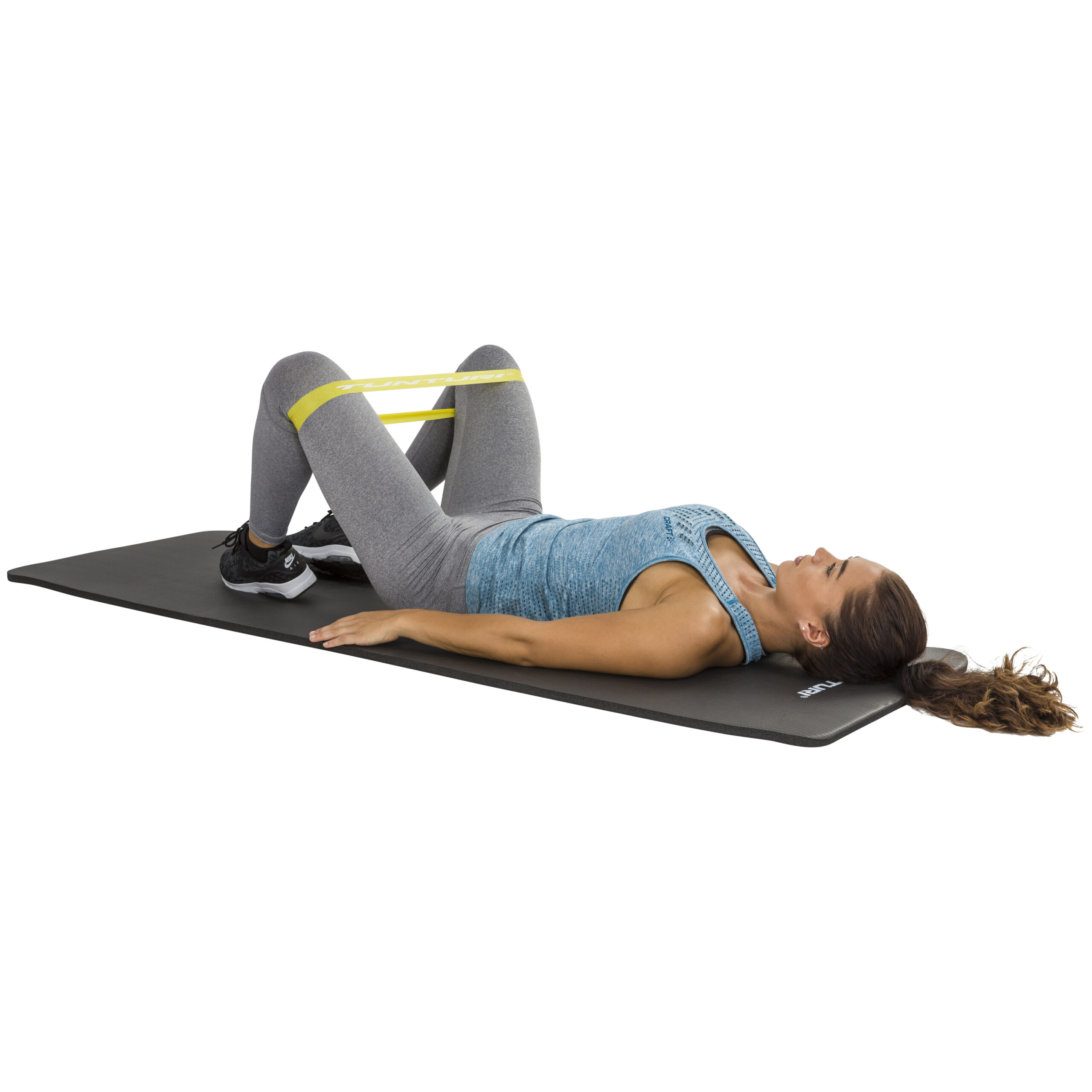 Tunturi Fitnessmatte - NBR Black 180x60x1.5 cm - Schwarz Tunturi Fitnessmatte - NBR Black 180x60x1.5 cm - Schwarz