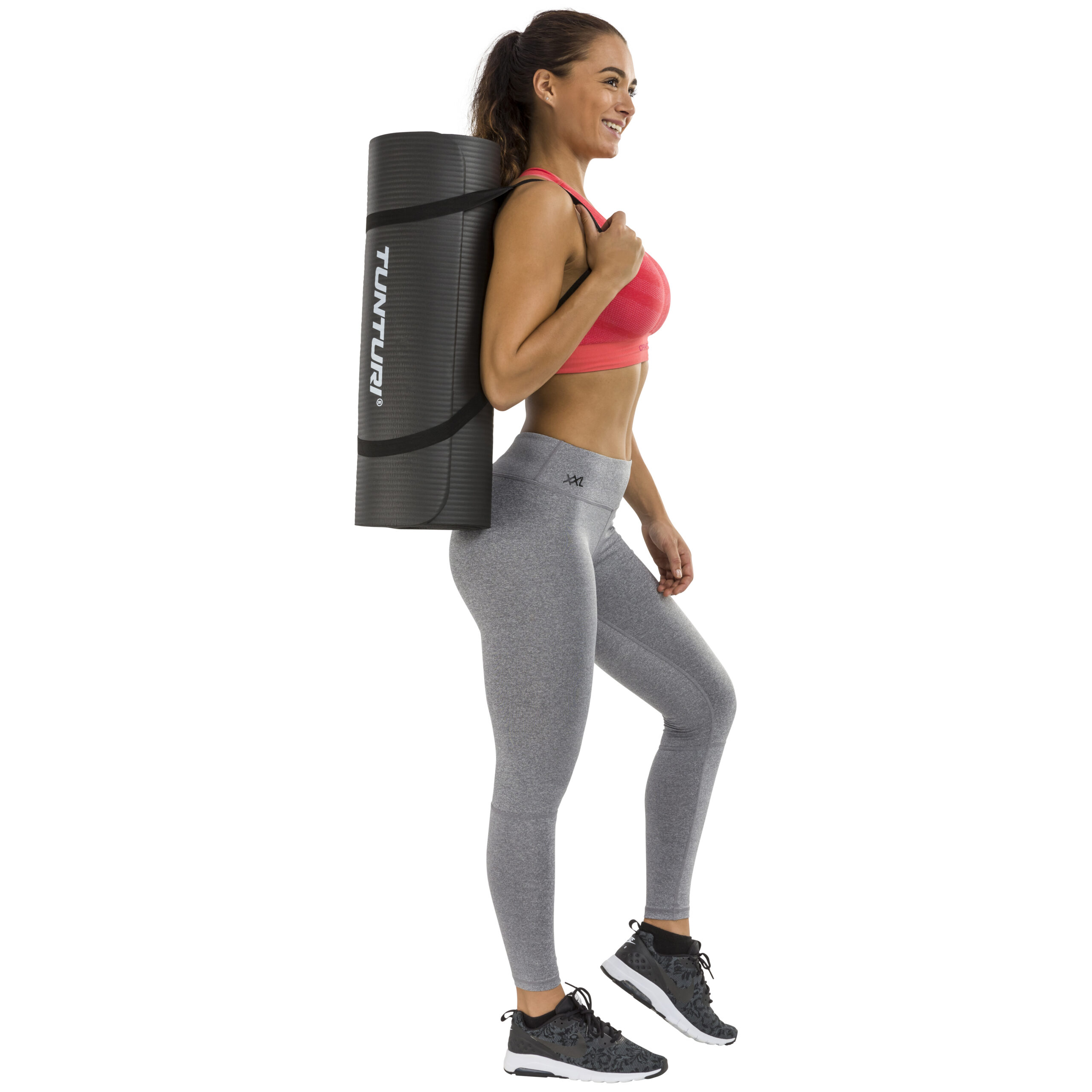 Tunturi Fitnessmatte - NBR Black 180x60x1.5 cm - Schwarz Tunturi Fitnessmatte - NBR Black 180x60x1.5 cm - Schwarz