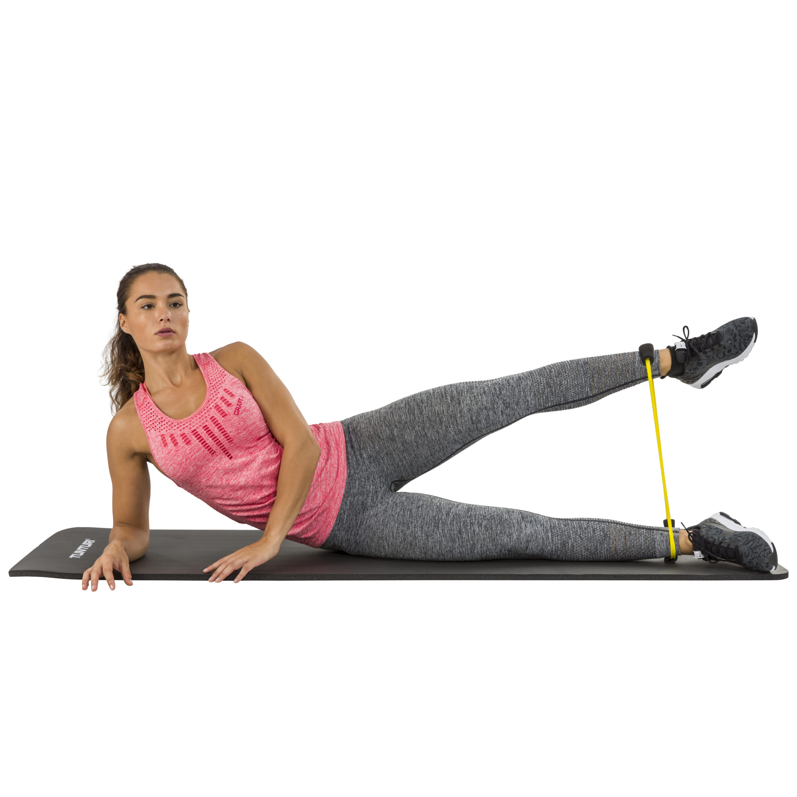 Tunturi Fitnessmatte - NBR Black 180x60x1.5 cm - Schwarz Tunturi Fitnessmatte - NBR Black 180x60x1.5 cm - Schwarz