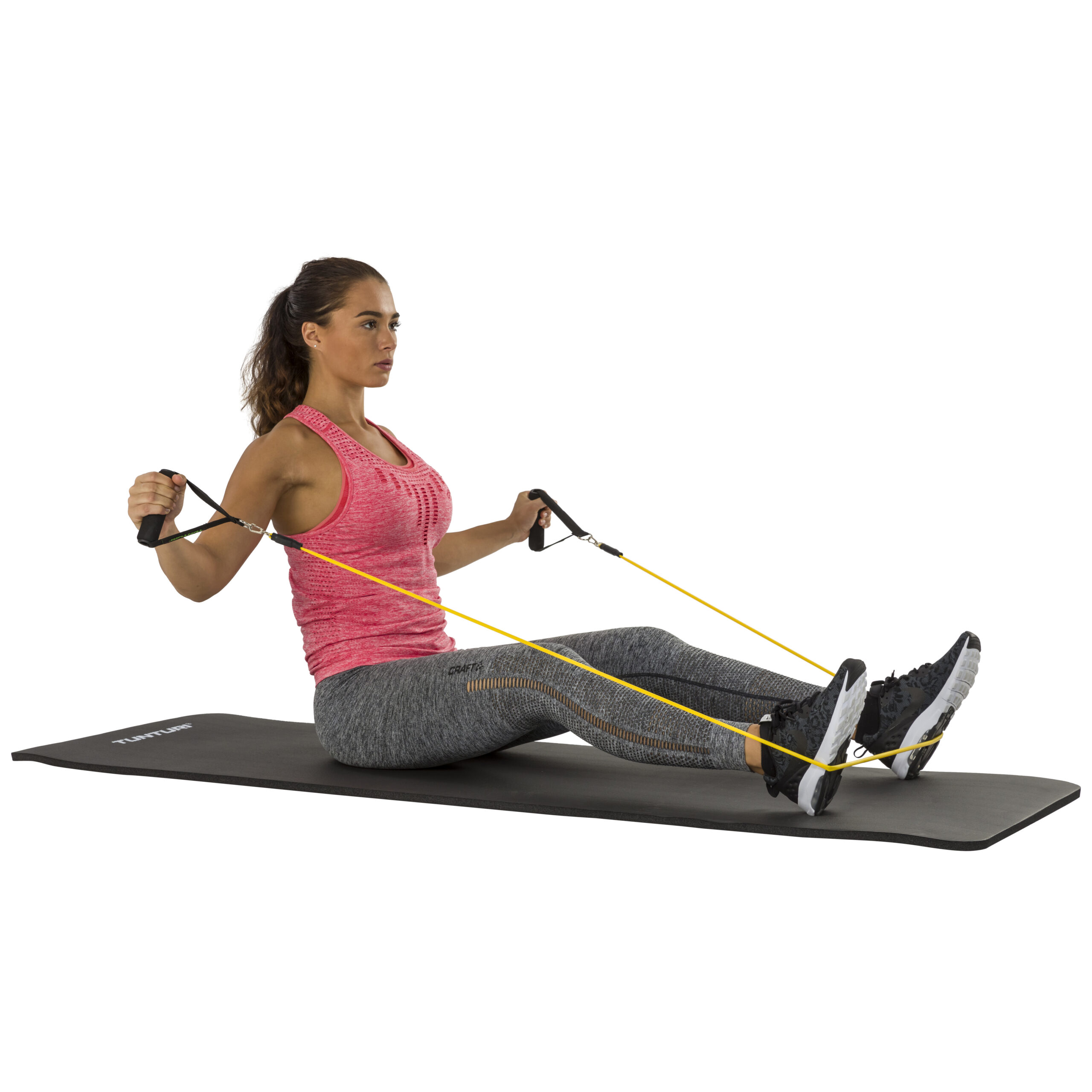Tunturi Fitnessmatte - NBR Black 180x60x1.5 cm - Schwarz Tunturi Fitnessmatte - NBR Black 180x60x1.5 cm - Schwarz