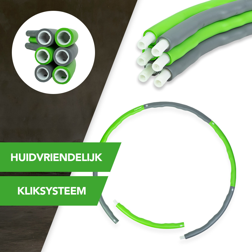 Tunturi - Hula Hoop 1,8 kg - Grün Tunturi - Hula Hoop 1,8 kg - Grün