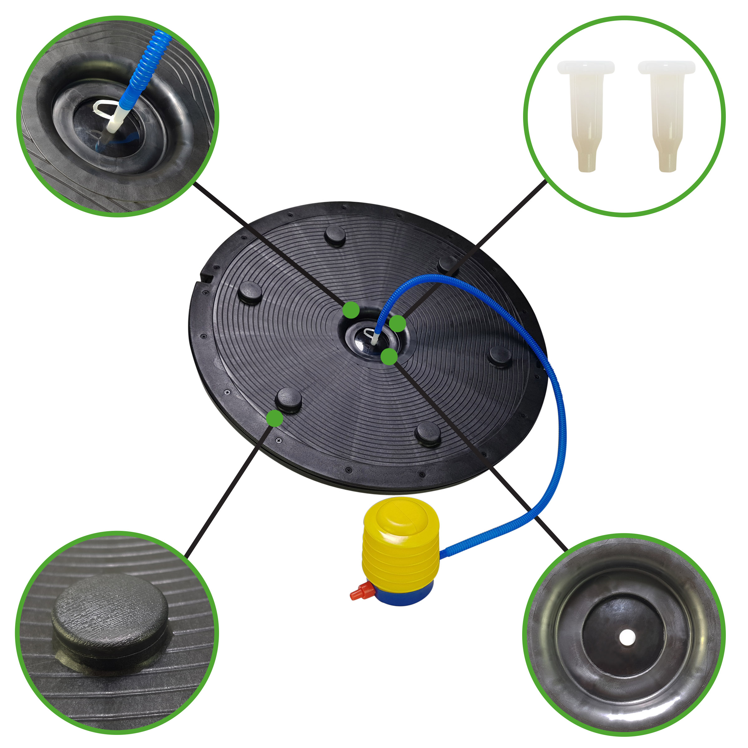 Tunturi Balanstrainer - Pro - Schwarz Tunturi Balanstrainer - Pro - Schwarz