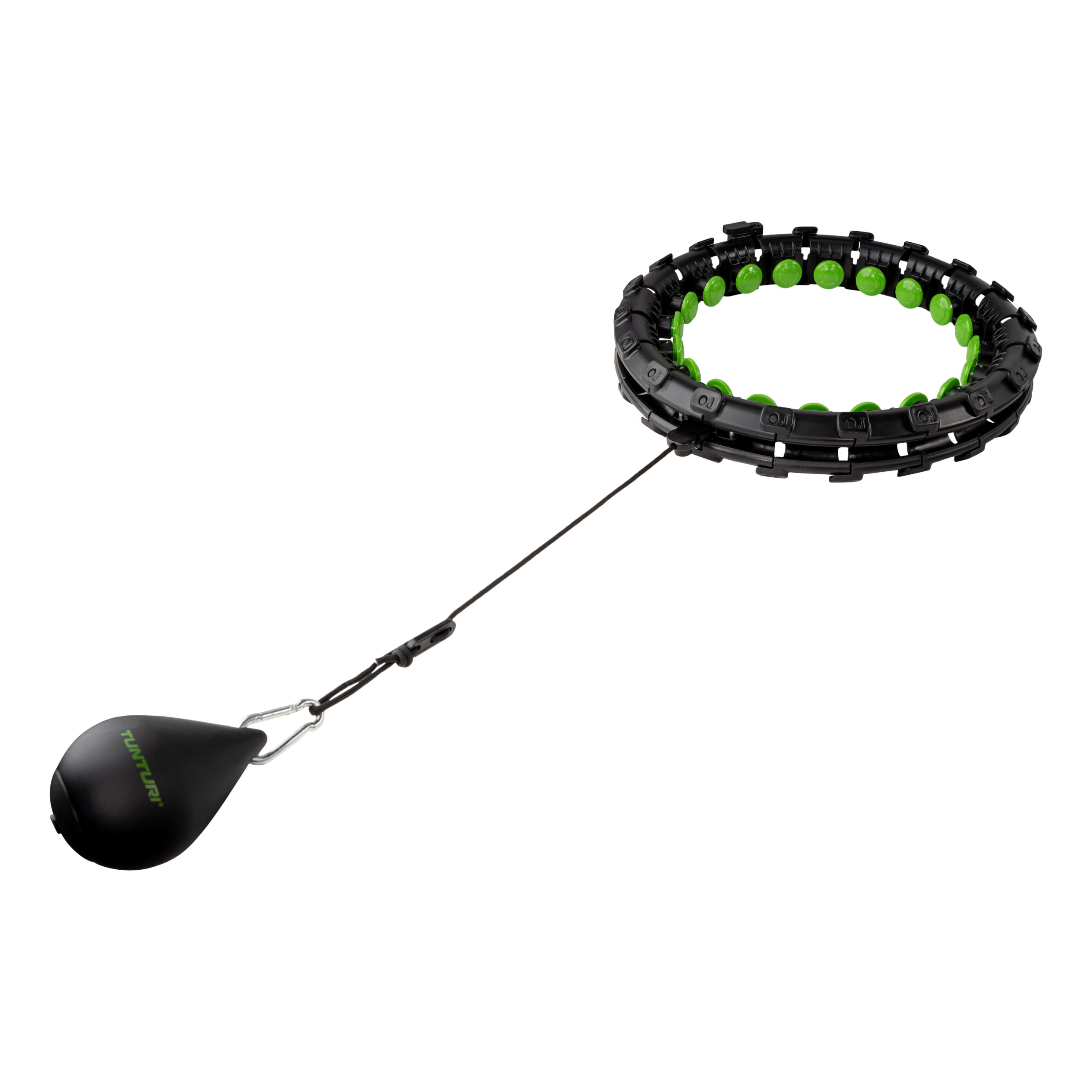 Tunturi Hula-Hoop - Verstellbarer Hula-Hoop-Reifen 1,3 kg - Schwarz Tunturi Hula-Hoop - Verstellbarer Hula-Hoop-Reifen 1,3 kg - Schwarz