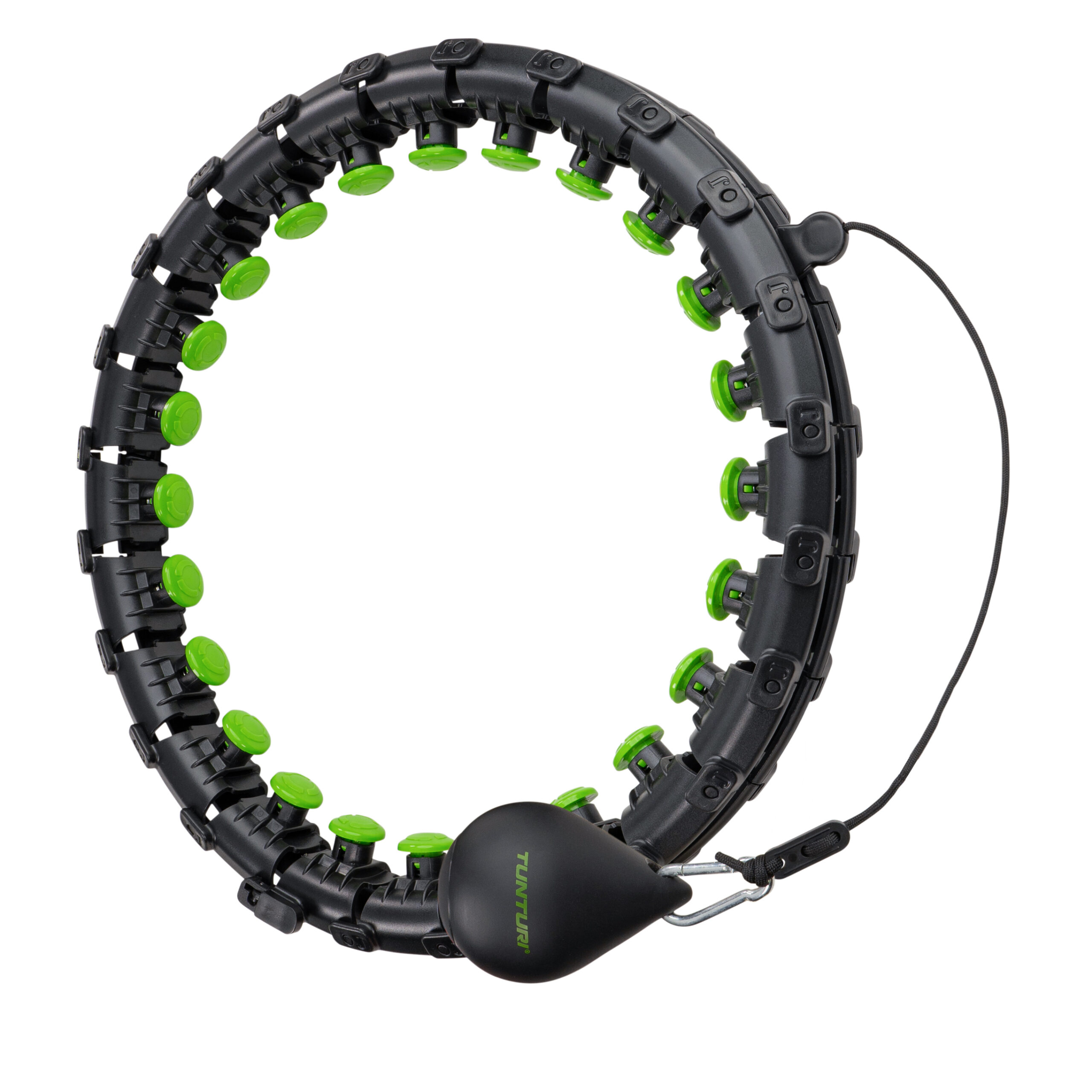 Tunturi Hula-Hoop - Verstellbarer Hula-Hoop-Reifen 1,3 kg - Schwarz Tunturi Hula-Hoop - Verstellbarer Hula-Hoop-Reifen 1,3 kg - Schwarz