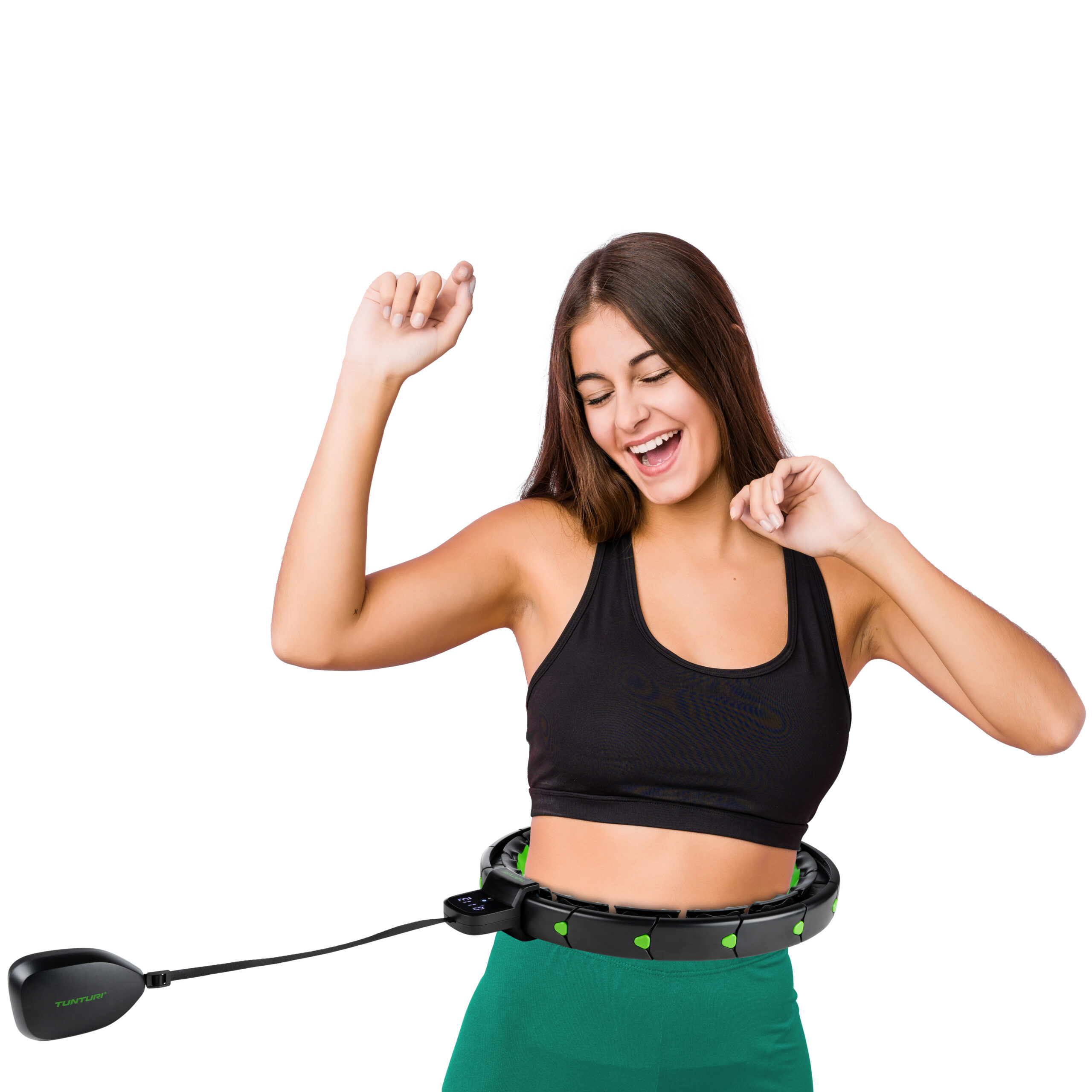 Tunturi - Smart verstellbarer Hula-Hoop - Schwarz Tunturi - Smart verstellbarer Hula-Hoop - Schwarz