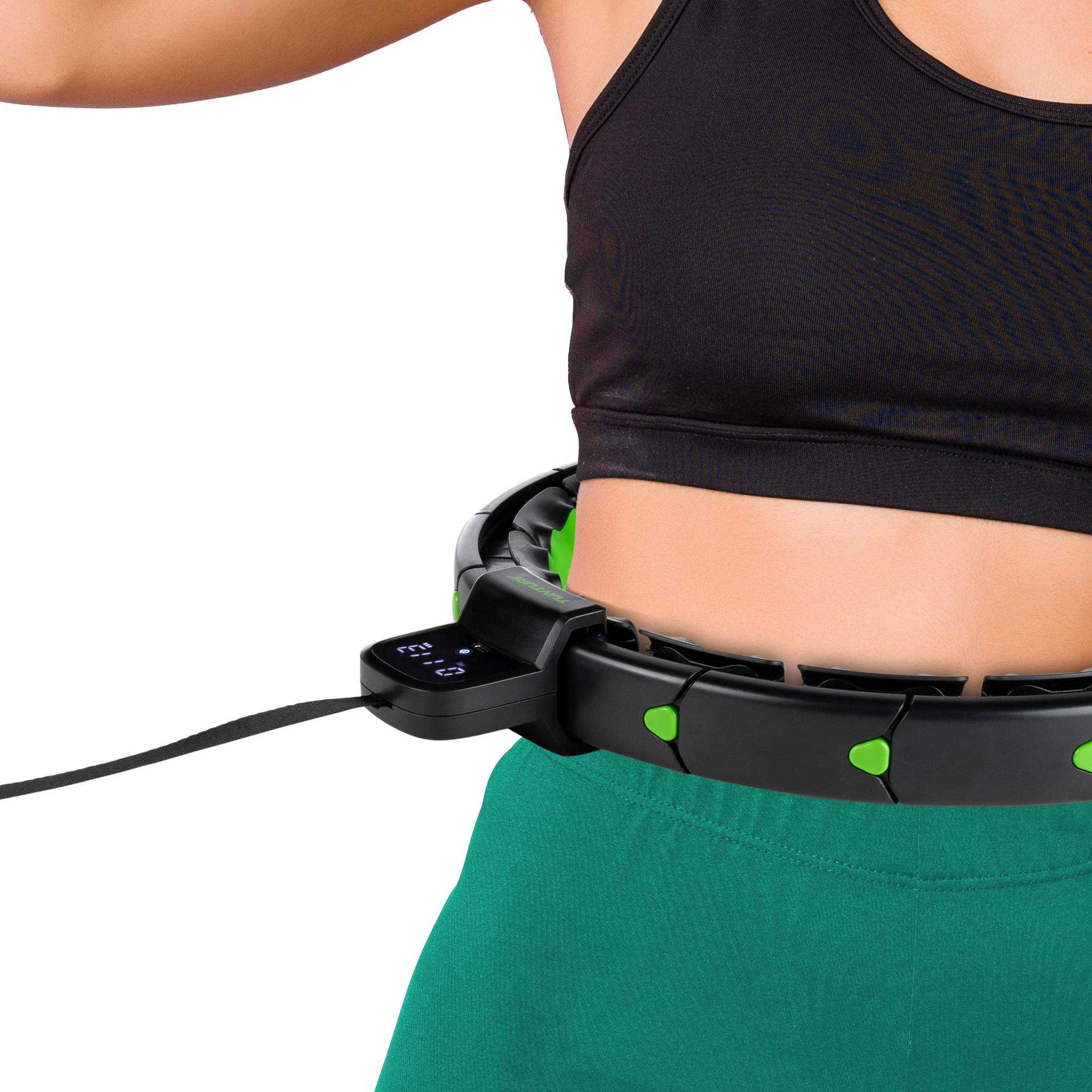 Tunturi - Smart verstellbarer Hula-Hoop - Schwarz Tunturi - Smart verstellbarer Hula-Hoop - Schwarz