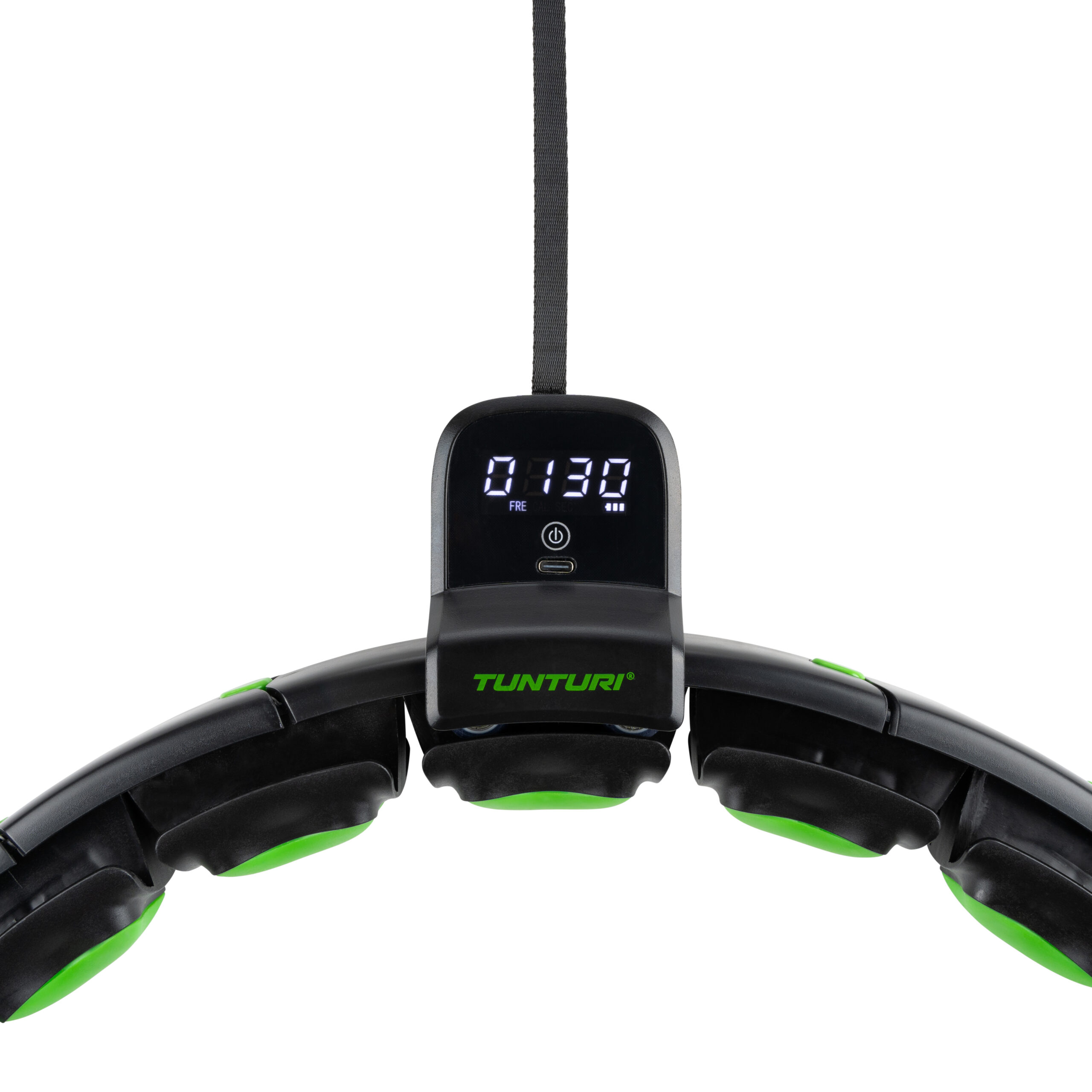 Tunturi - Smart verstellbarer Hula-Hoop - Schwarz Tunturi - Smart verstellbarer Hula-Hoop - Schwarz