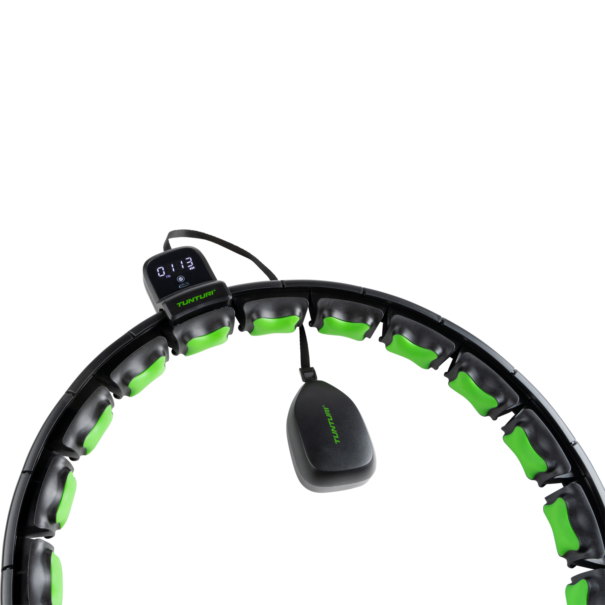 Tunturi - Smart verstellbarer Hula-Hoop - Schwarz Tunturi - Smart verstellbarer Hula-Hoop - Schwarz