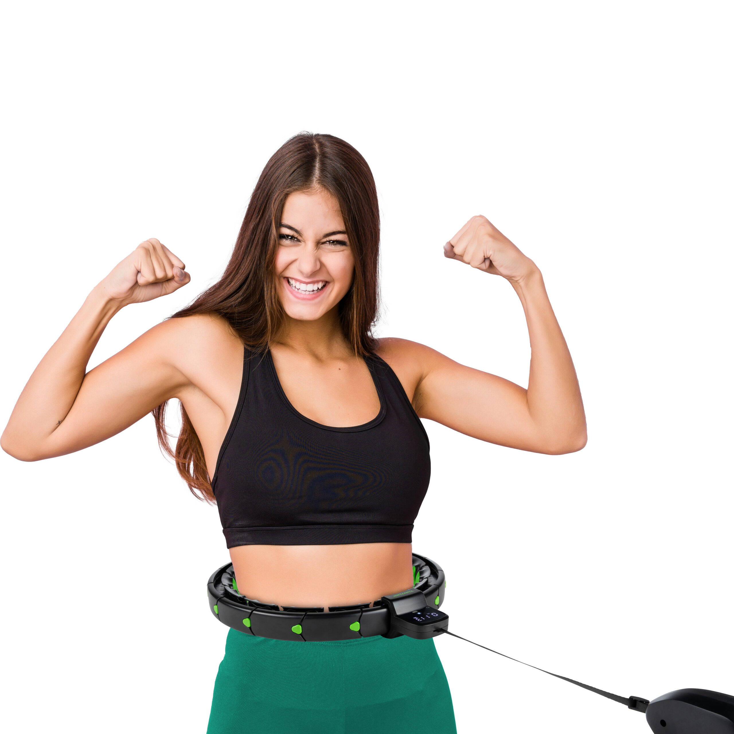 Tunturi - Smart verstellbarer Hula-Hoop - Schwarz Tunturi - Smart verstellbarer Hula-Hoop - Schwarz
