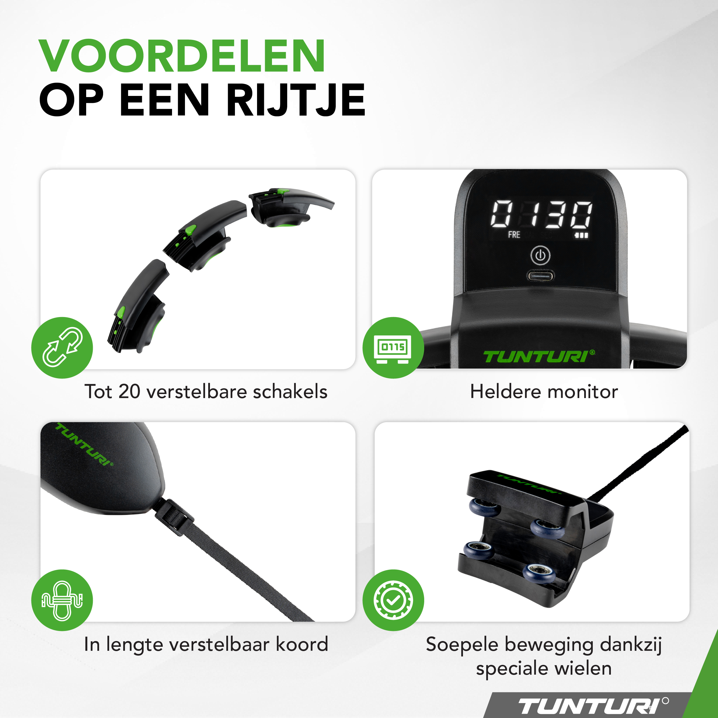 Tunturi - Smart verstellbarer Hula-Hoop - Schwarz Tunturi - Smart verstellbarer Hula-Hoop - Schwarz