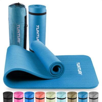 Tunturi Fitnessmatte - NBR 180x60x1.5cm - Petrolblau Tunturi Fitnessmatte - NBR 180x60x1.5cm - Petrolblau