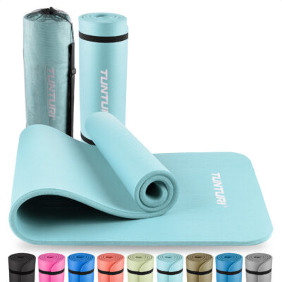 Tunturi Fitnessmatte - NBR 180x60x1.5 cm - Blau Tunturi Fitnessmatte - NBR 180x60x1.5 cm - Blau