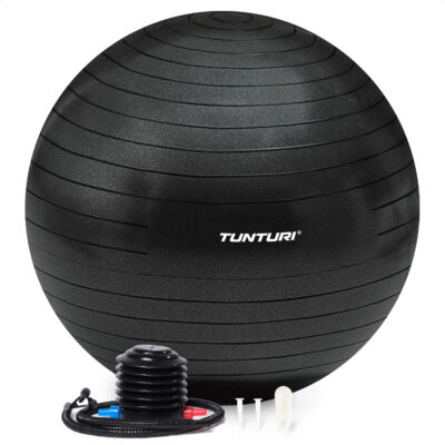 Tunturi Gymball - Anti-Burst 65 cm - Schwarz Tunturi Gymball - Anti-Burst 65 cm - Schwarz