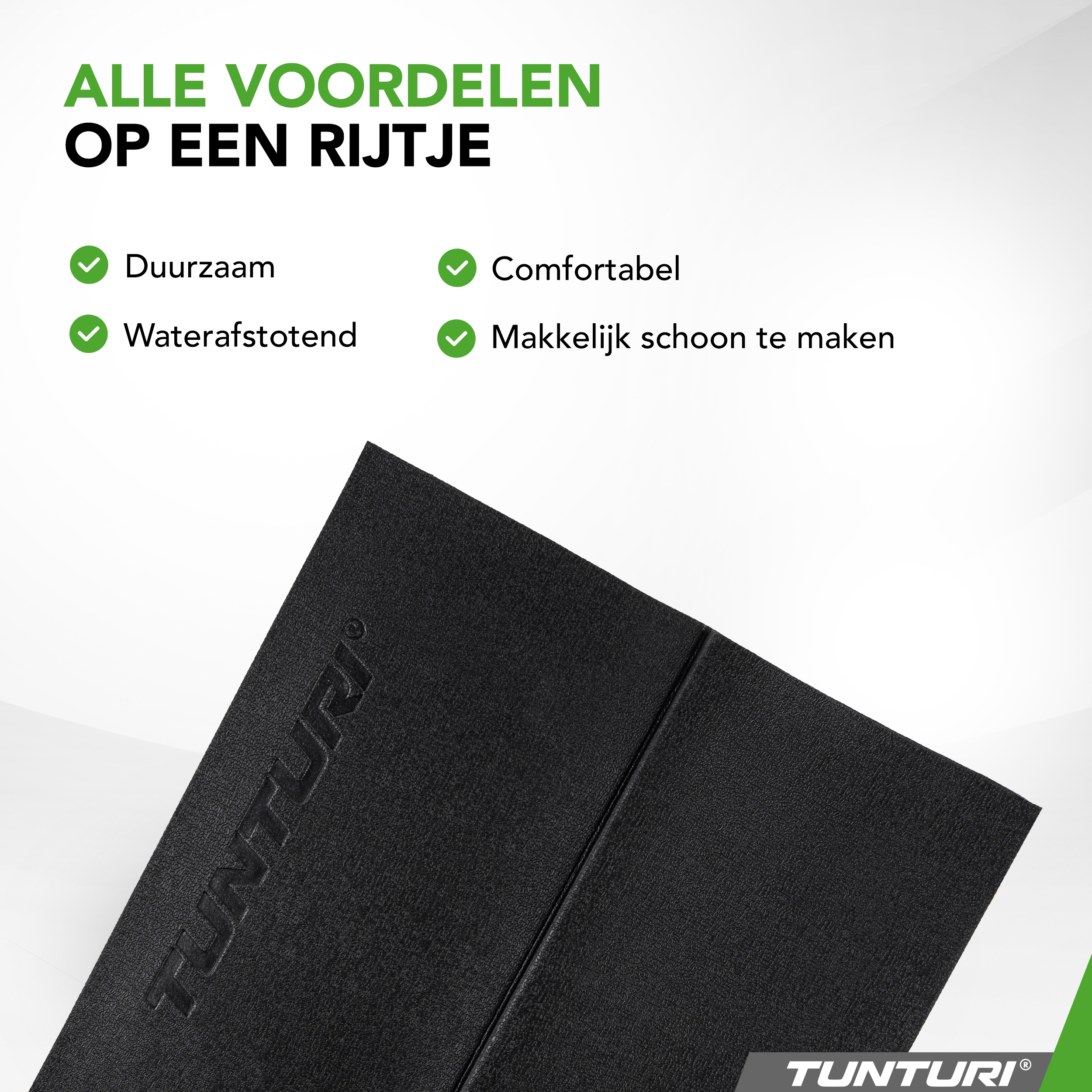 Tunturi Fitnessmatte - Outdoor Fitnessmatte 6 mm 120 x 61 cm - Schwarz Tunturi Fitnessmatte - Outdoor Fitnessmatte 6 mm 120 x 61 cm - Schwarz