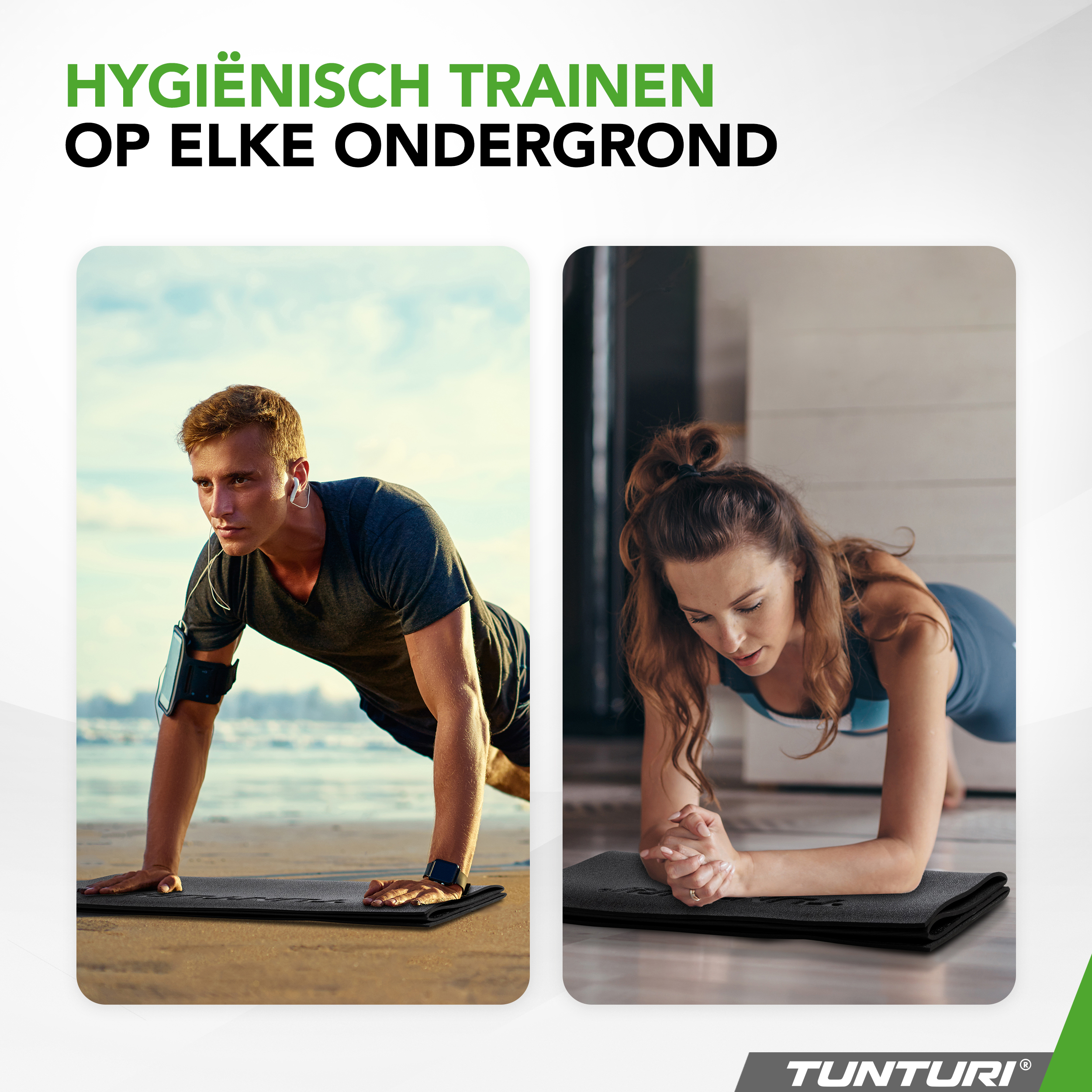 Tunturi Fitnessmatte - Outdoor Fitnessmatte 6 mm 120 x 61 cm - Schwarz Tunturi Fitnessmatte - Outdoor Fitnessmatte 6 mm 120 x 61 cm - Schwarz