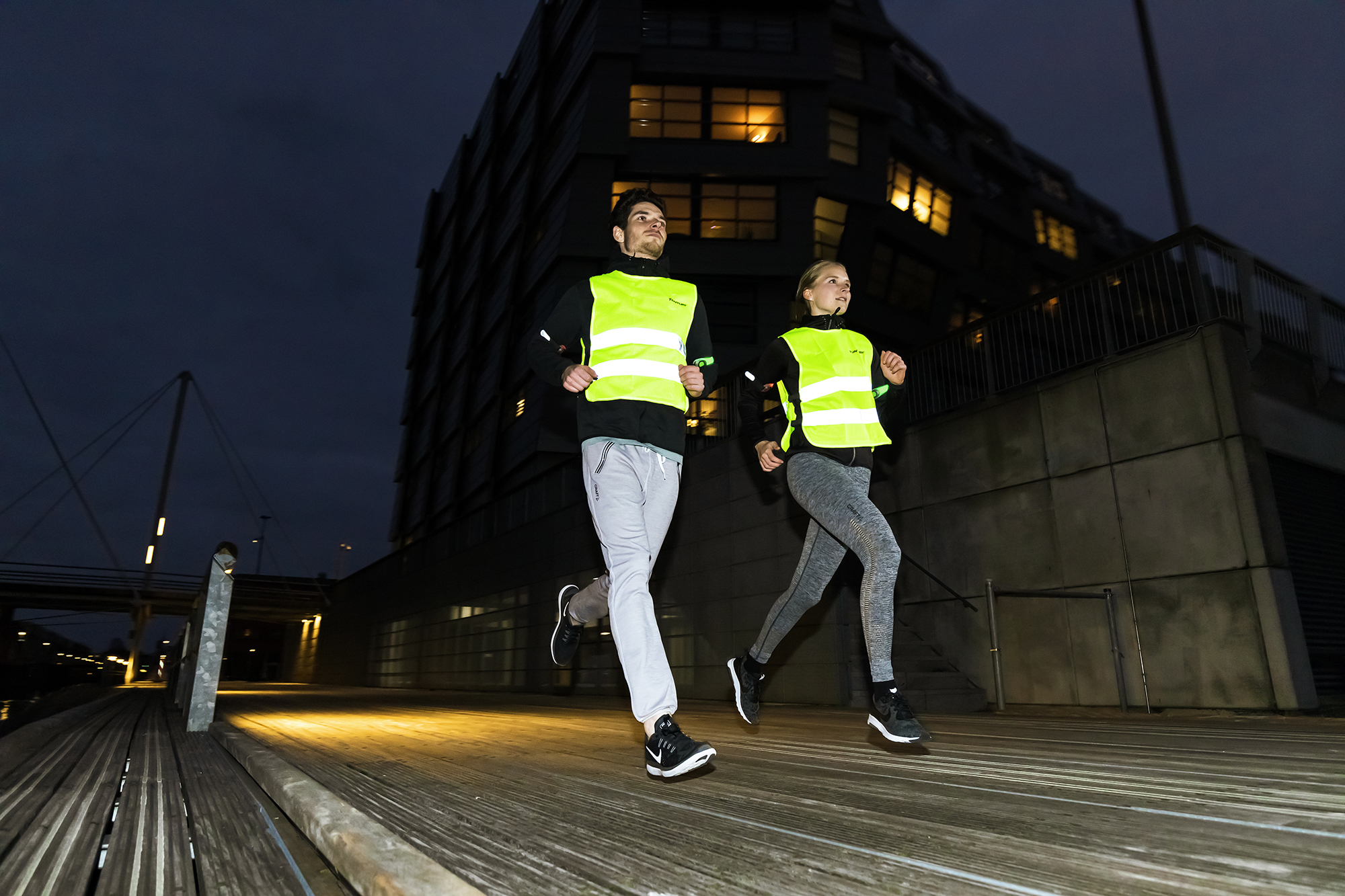 Tunturi Sicherheitsweste - Safety Vest M - Gelb Tunturi Sicherheitsweste - Safety Vest M - Gelb