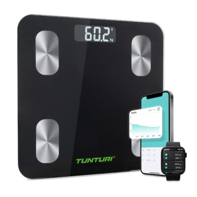 Tunturi Waage - SC30 Smart Scale - Schwarz