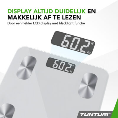 Tunturi Waage - SC30 Smart Scale - Weiß