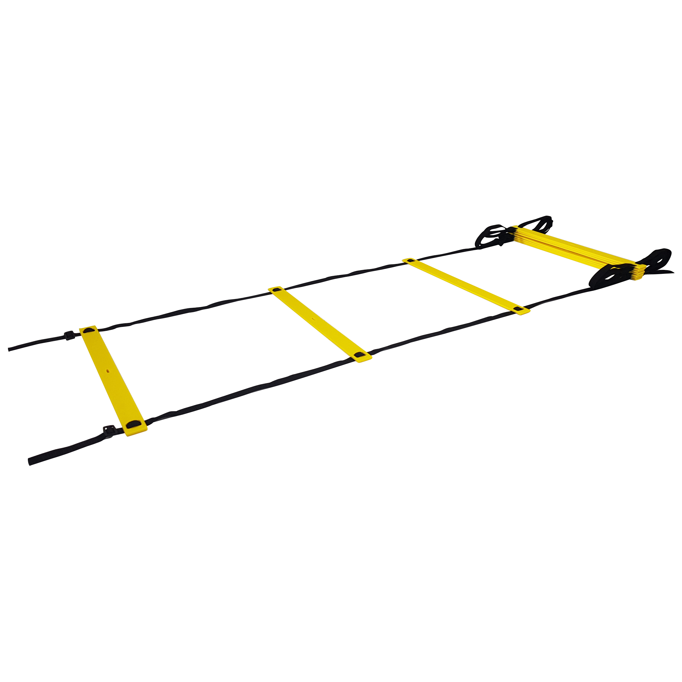 Tunturi - Agility-Leiter 4.5m - Schwarz / Gelb Tunturi - Agility-Leiter 4.5m - Schwarz / Gelb