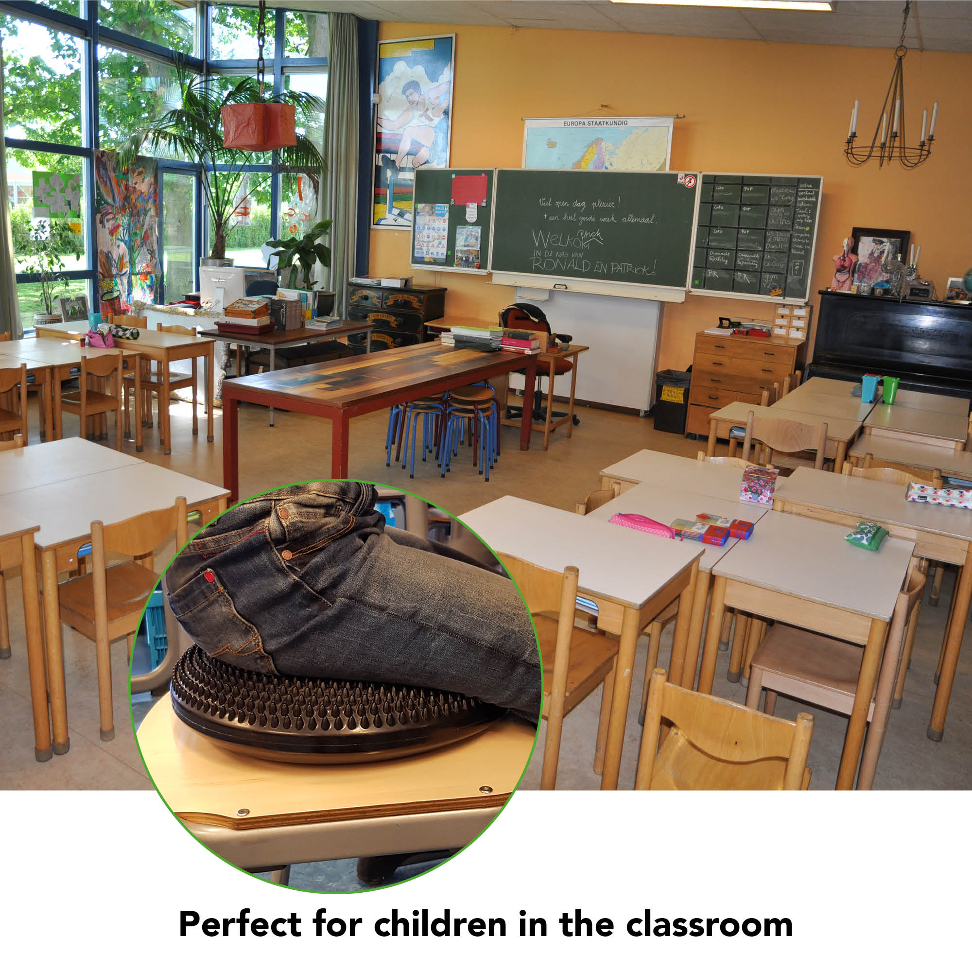 Tunturi Balancekissen - Air Stepper Pad - Schwarz Tunturi Balancekissen - Air Stepper Pad - Schwarz