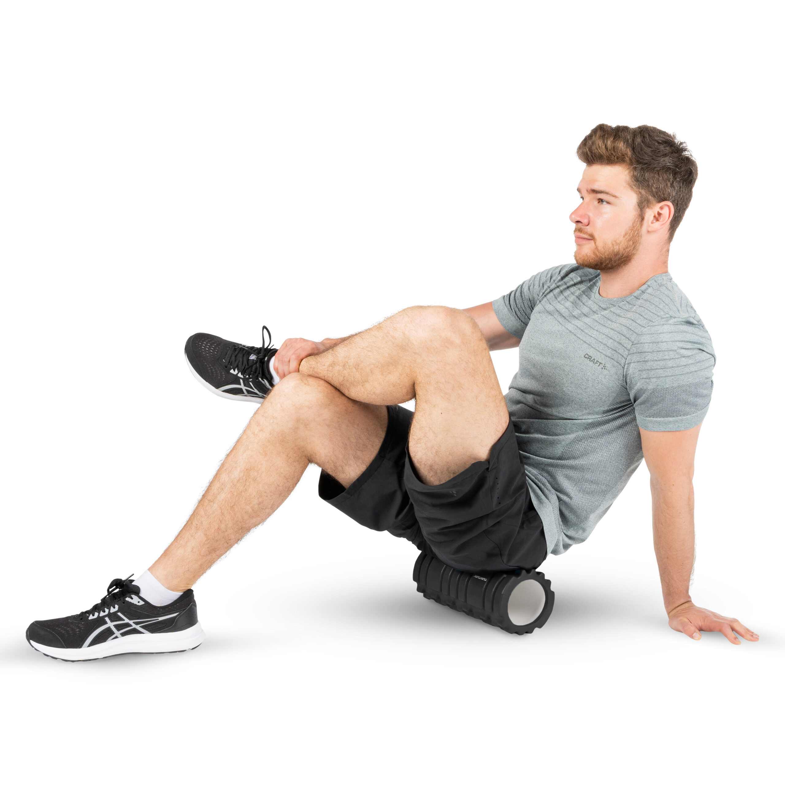 Tunturi - Yoga Grid Foam Roller 33 cm - Schwarz Tunturi - Yoga Grid Foam Roller 33 cm - Schwarz