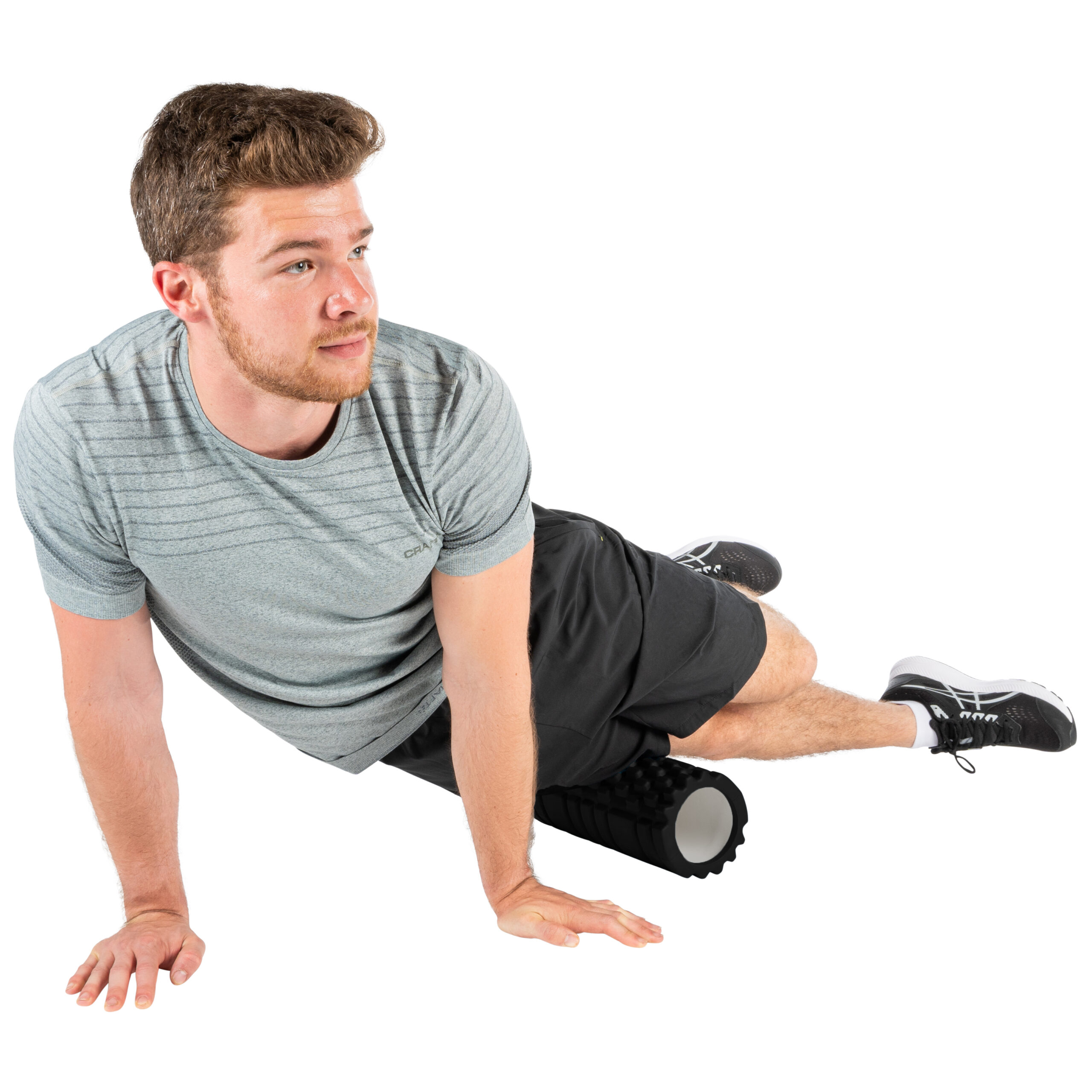 Tunturi - Yoga Grid Foam Roller 33 cm - Schwarz Tunturi - Yoga Grid Foam Roller 33 cm - Schwarz