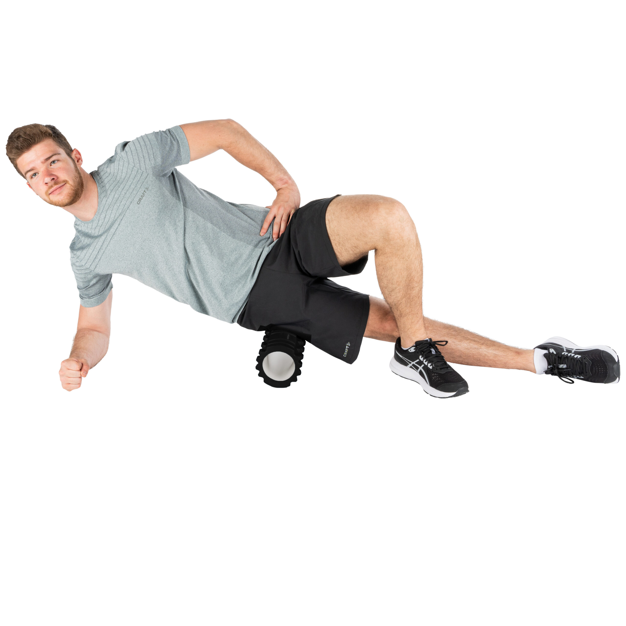 Tunturi - Yoga Grid Foam Roller 33 cm - Schwarz Tunturi - Yoga Grid Foam Roller 33 cm - Schwarz