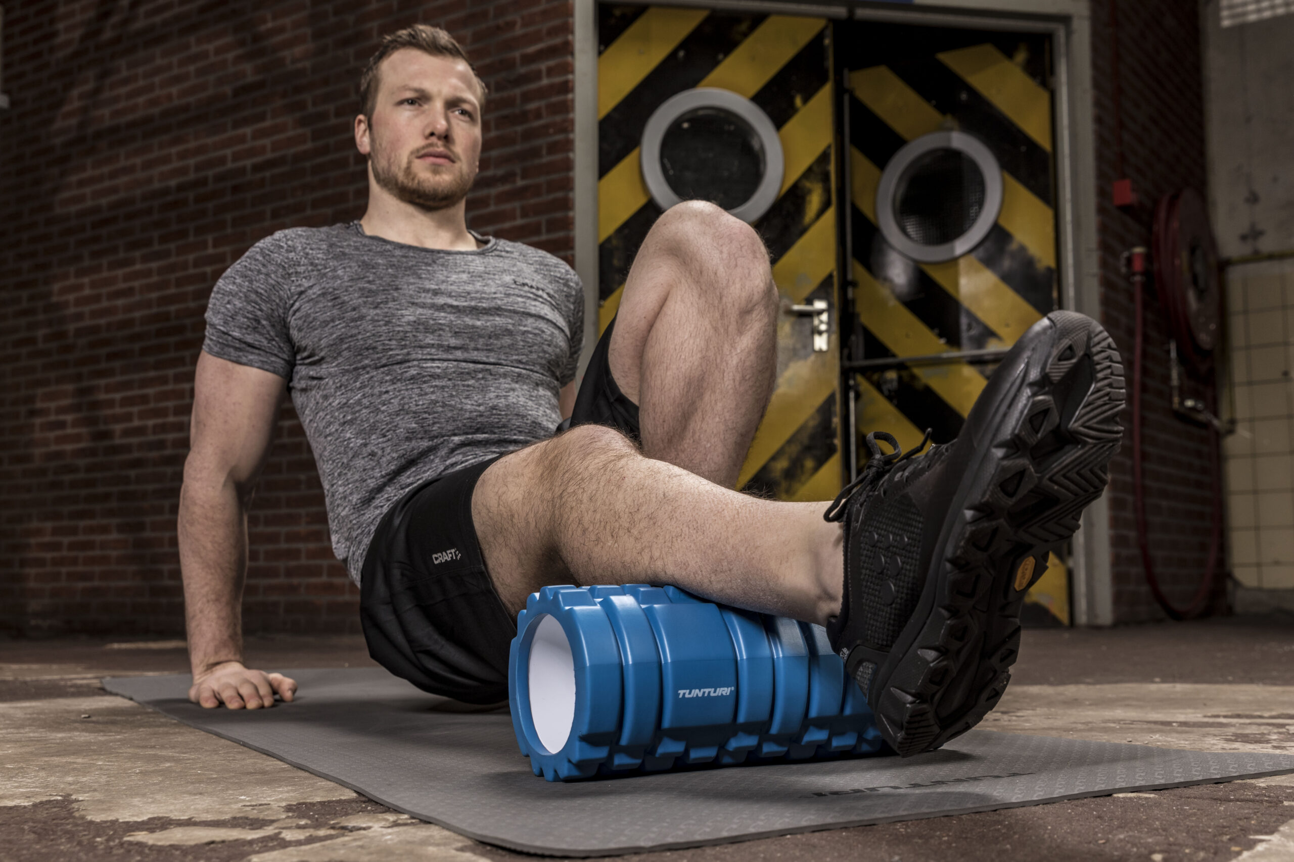 Tunturi - Yoga Grid Foam Roller 33 cm - Blau Tunturi - Yoga Grid Foam Roller 33 cm - Blau